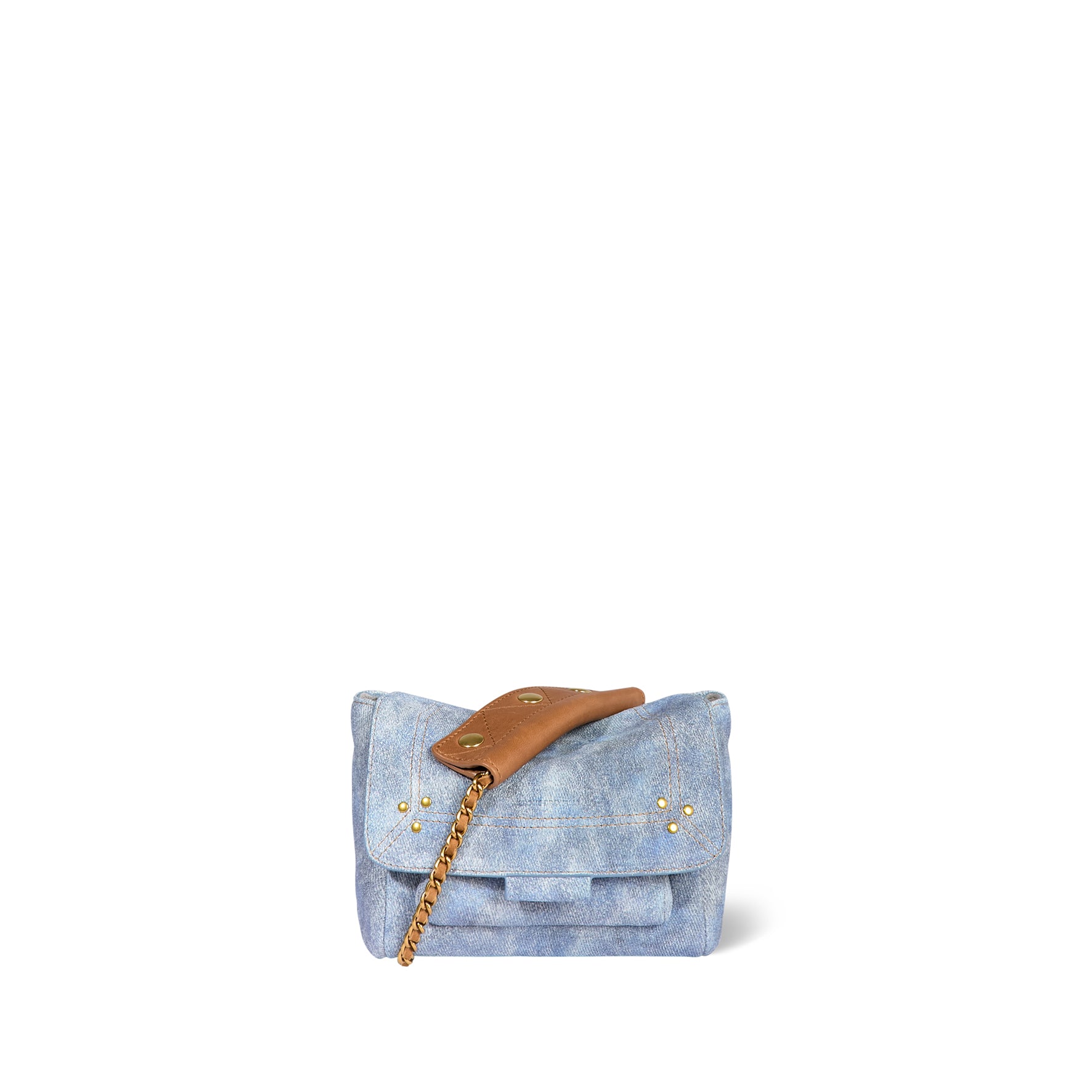 Sac Lulu S croute velours Washed Jean's
