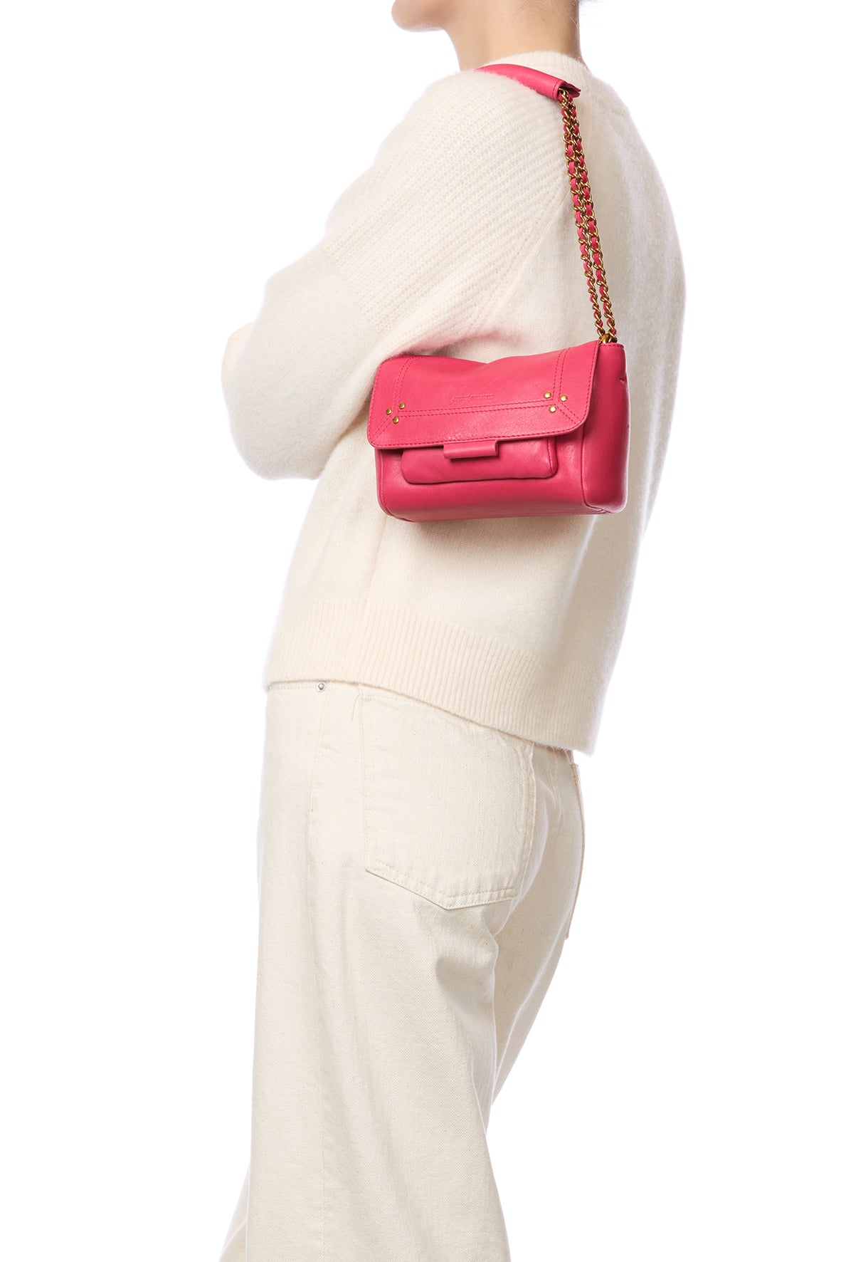 Sac Lulu S Agneau Jacinthe