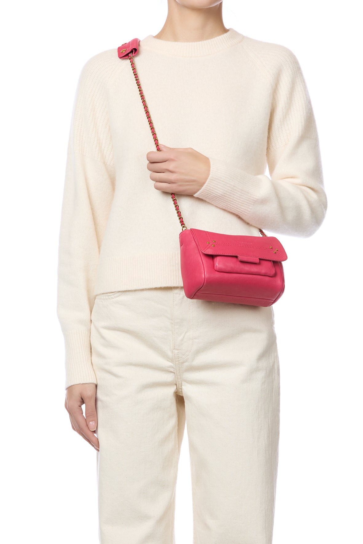 Sac Lulu S Agneau Jacinthe