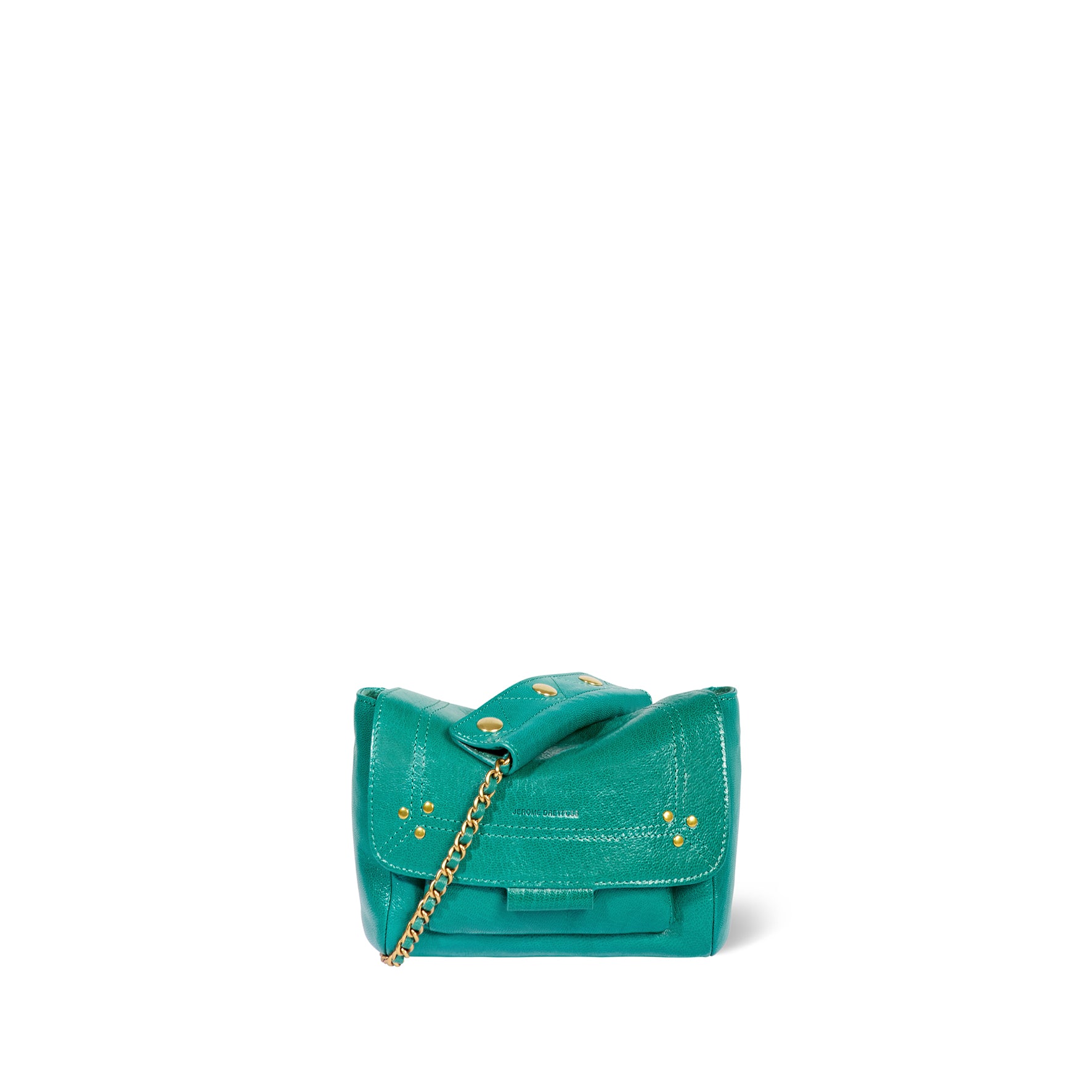 Sac Lulu S Chèvre Turquoise