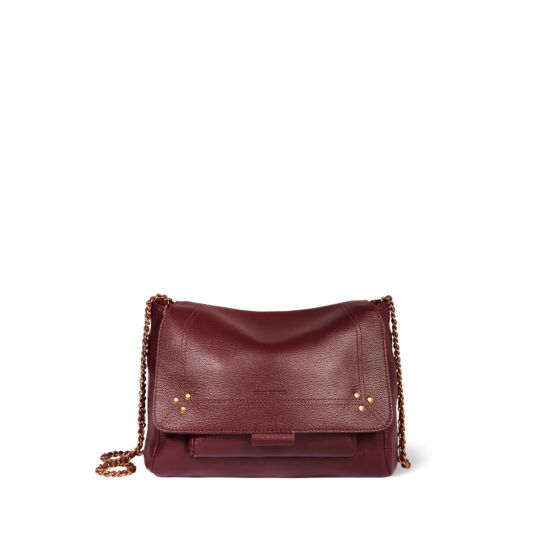 Lulu M Bag Imprimé Croco Moka Taurillon – Jérôme Dreyfuss