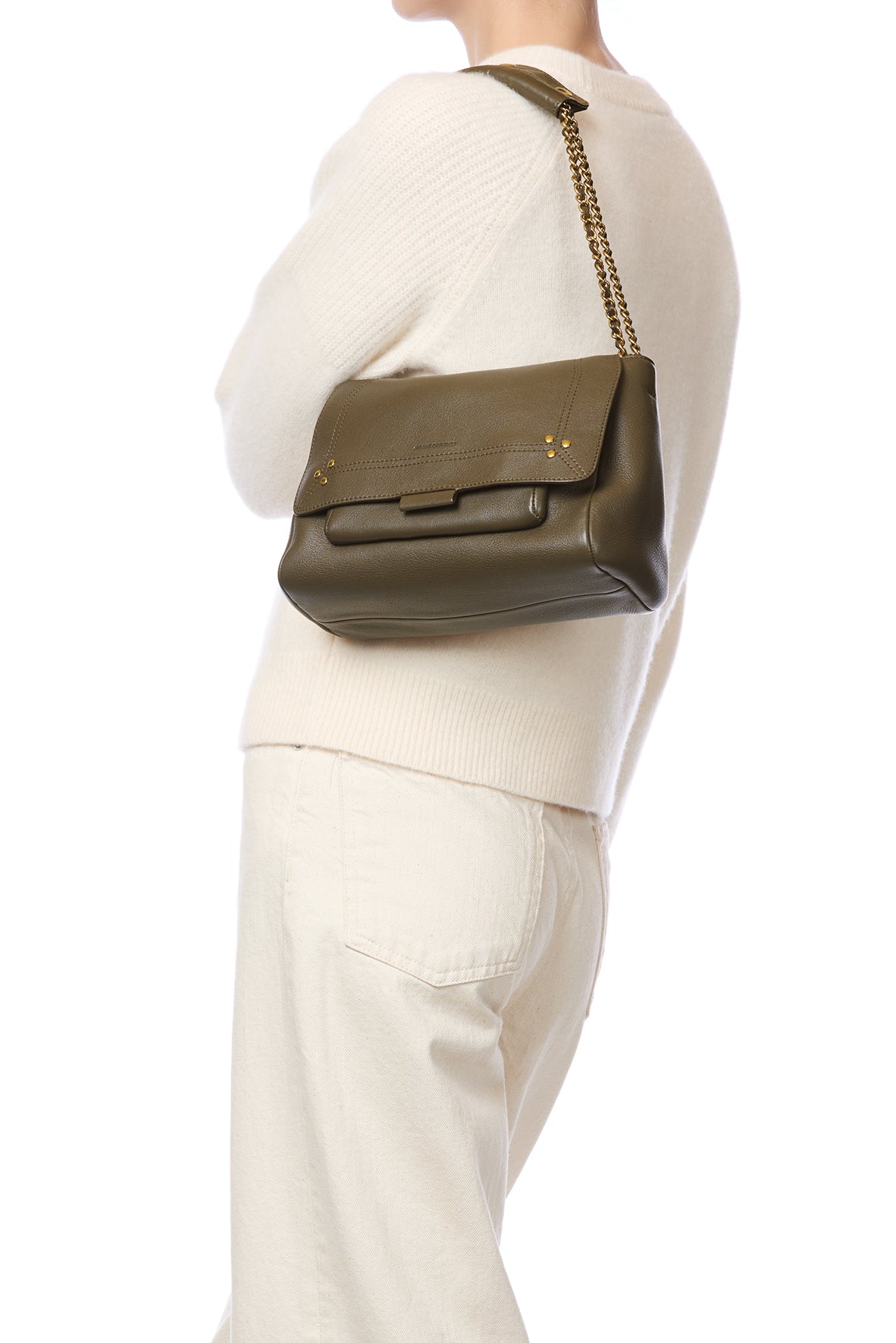 Sac Lulu M Chèvre Kaki