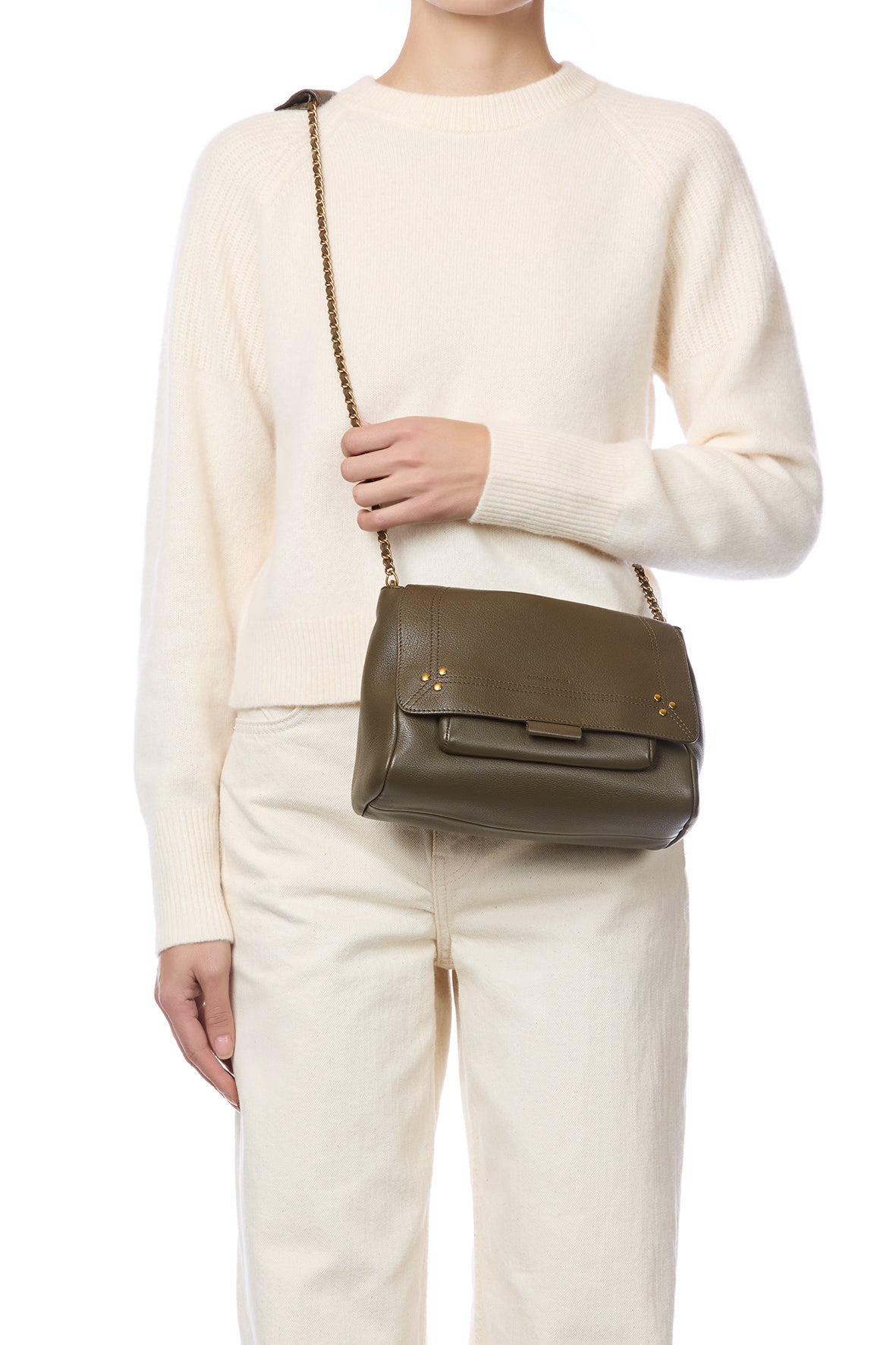 Sac Lulu M Chèvre Kaki