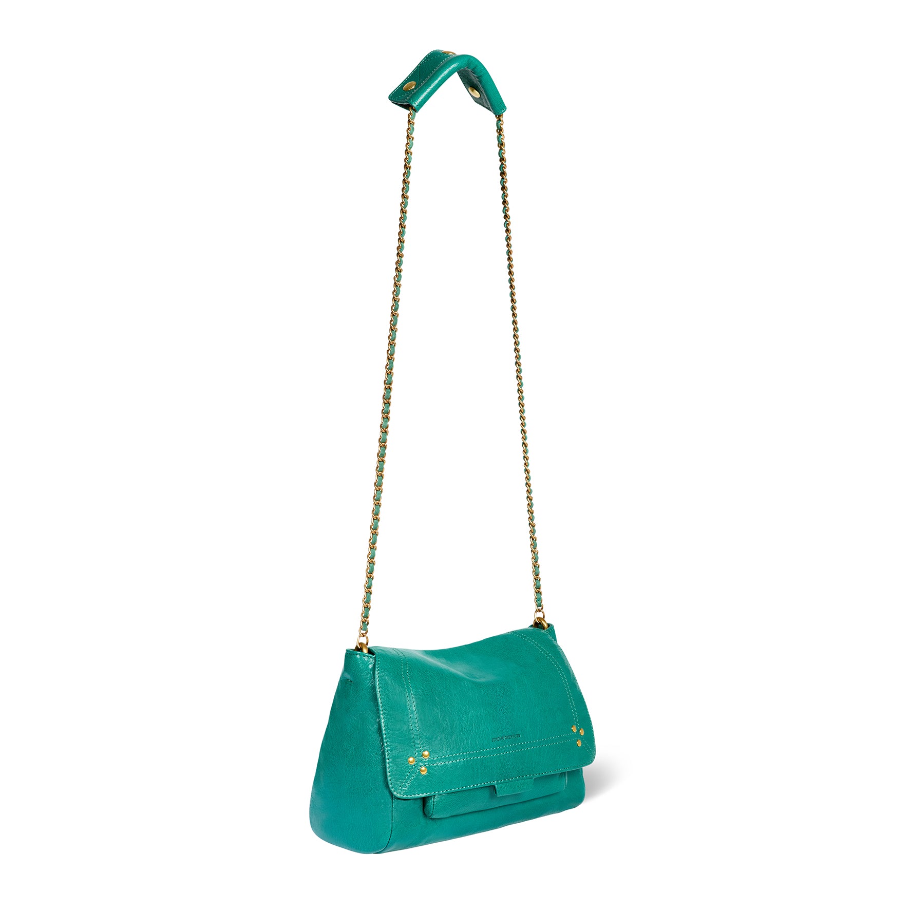 Sac Lulu M Chèvre Turquoise