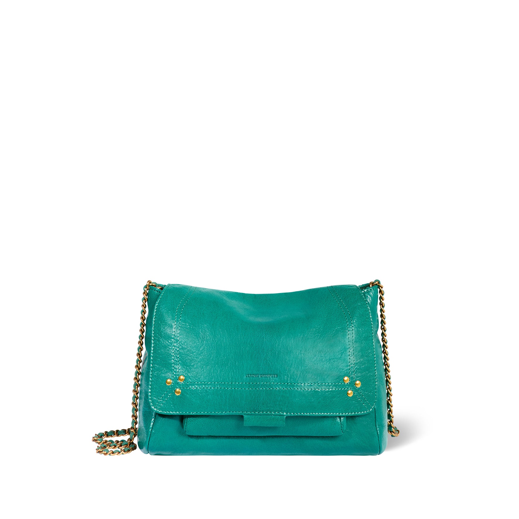 Lulu M Bag Imprimé Croco Moka Taurillon – Jérôme Dreyfuss