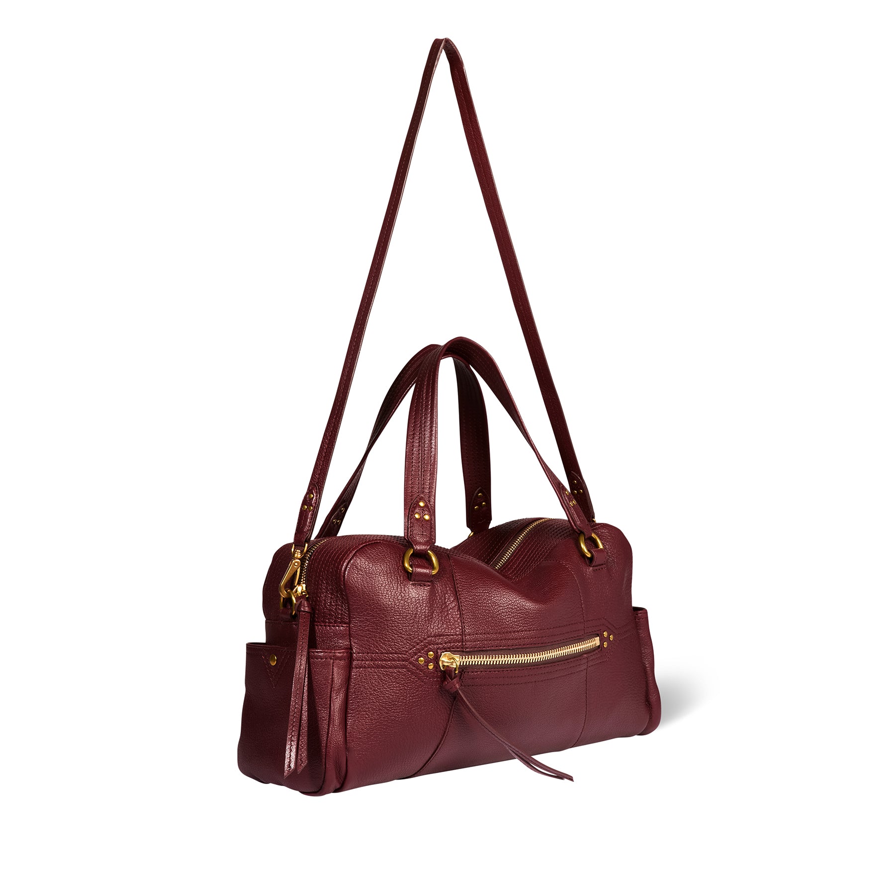 Sac Lucky Bowling Chèvre Brulé