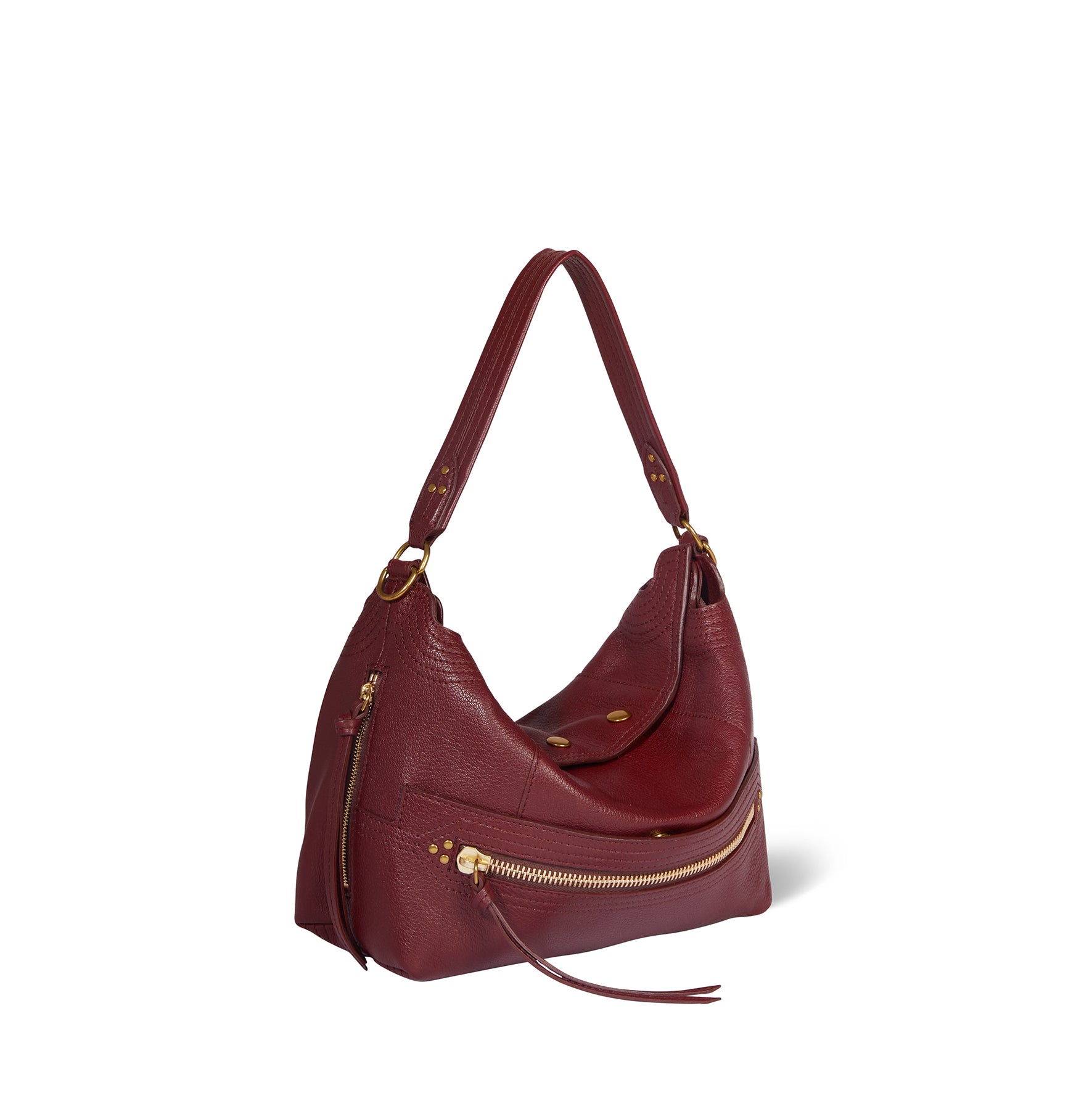 Sac Lucky Hobo Chèvre Brulé