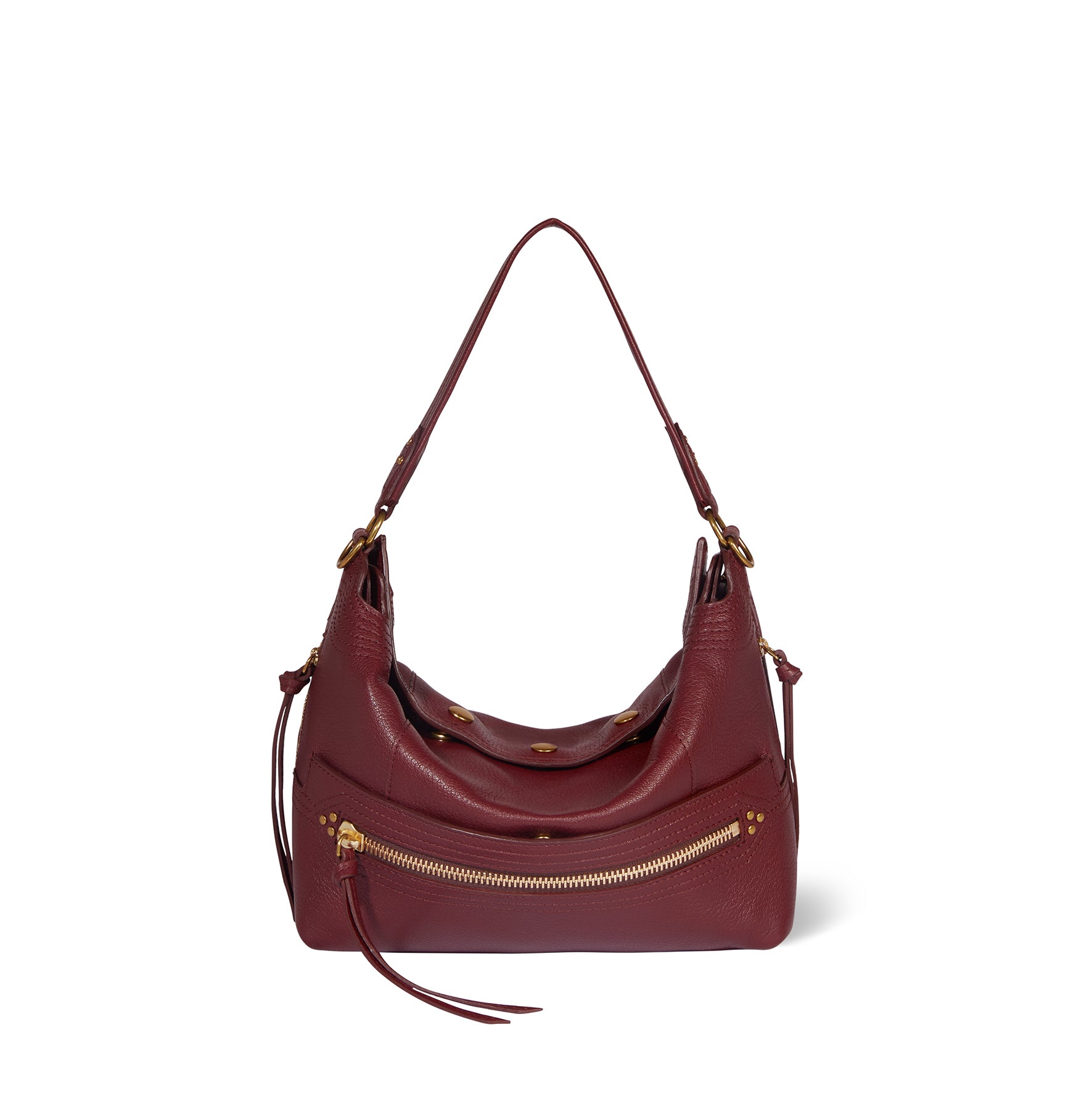 Sac Lucky Hobo Chèvre Brulé