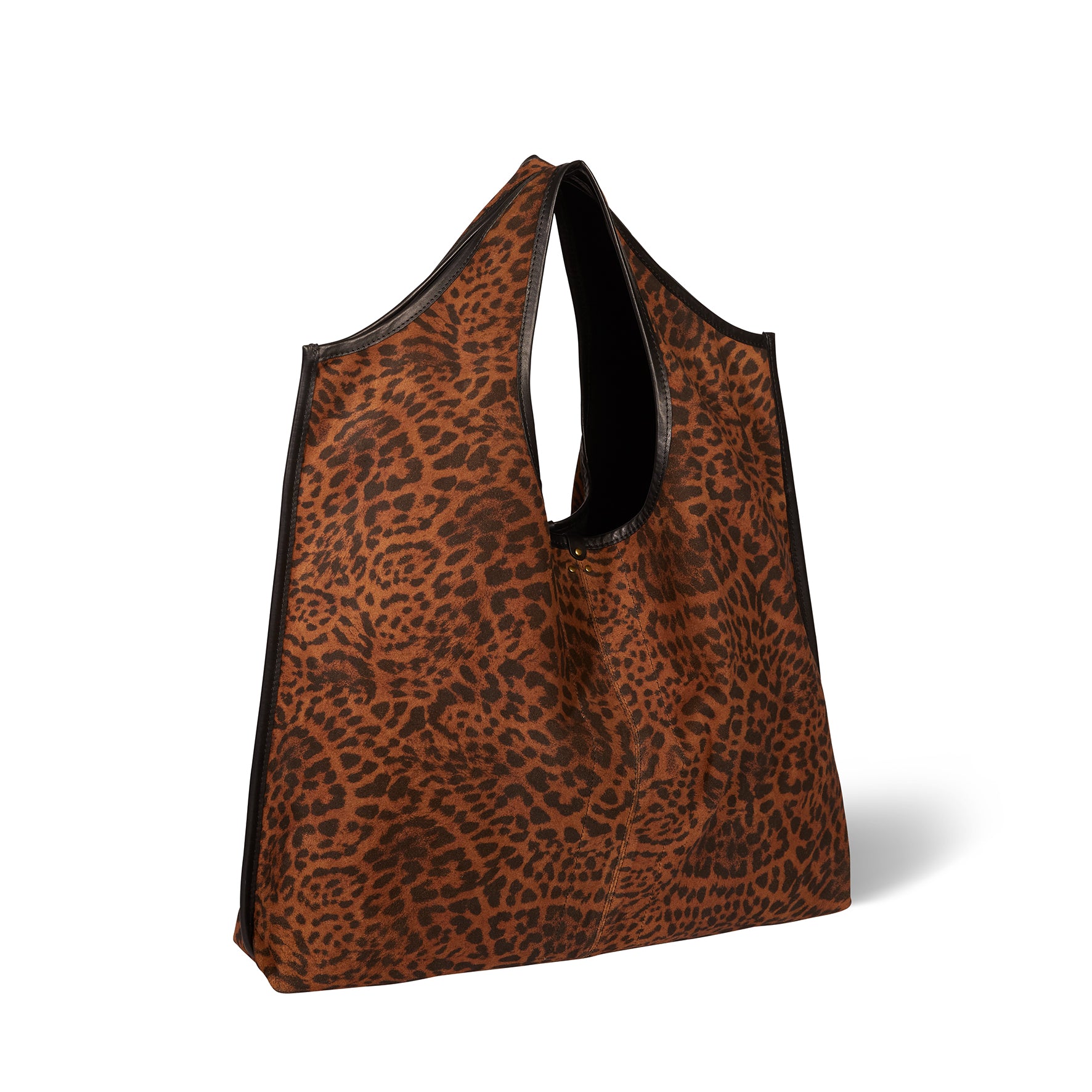 Sac Cabas Paco croute velours Chat Sauvage