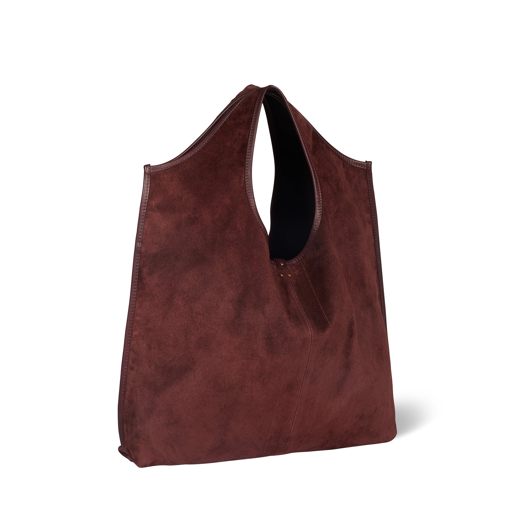 Sac Cabas Paco croute velours Brulé