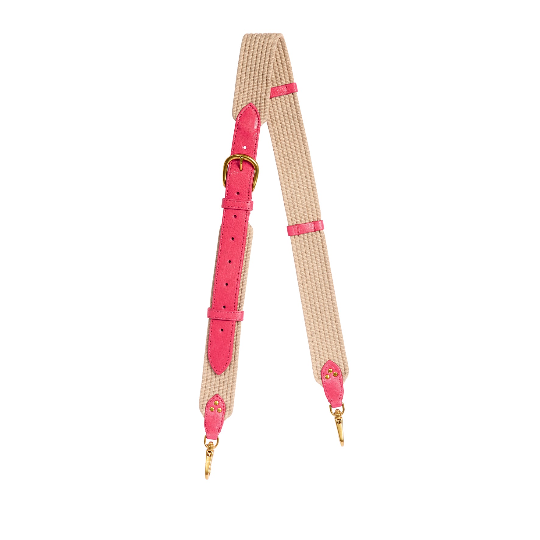 Bandoulière Sangle Large Agneau Jacinthe