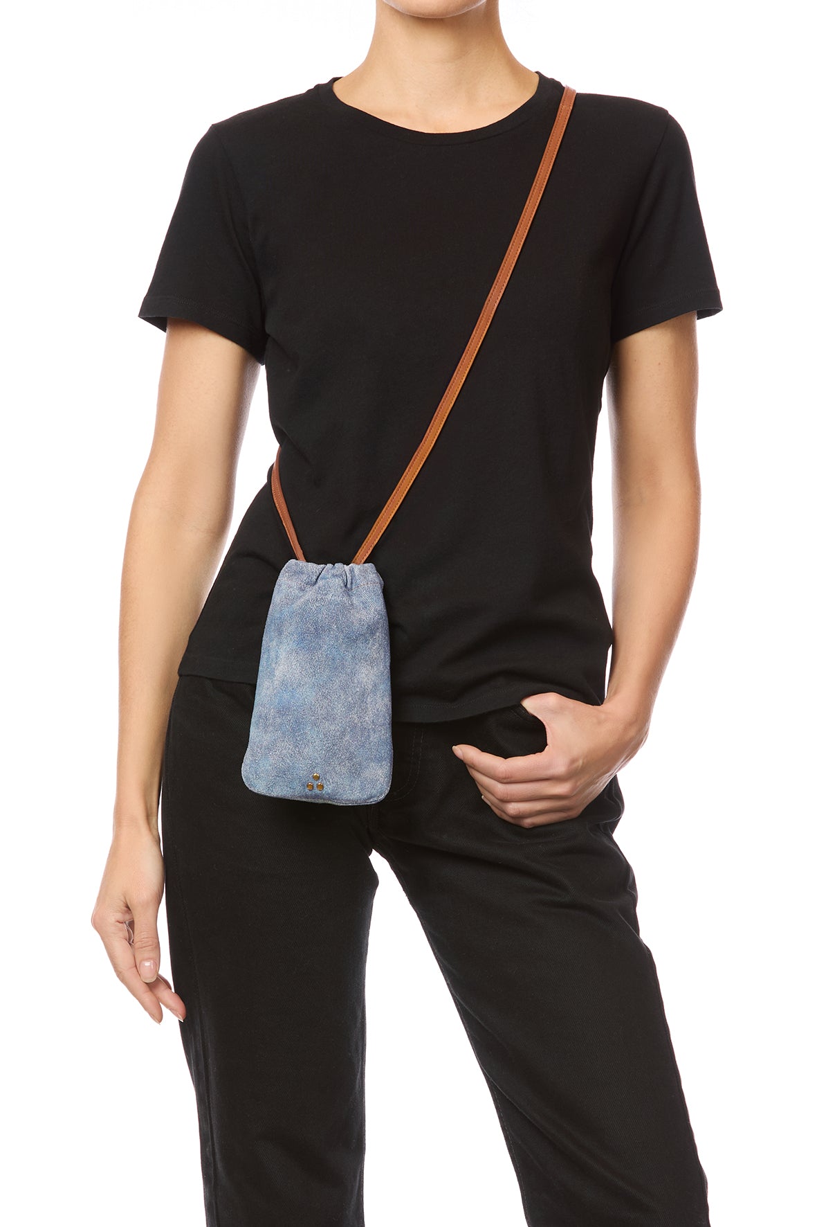 Gordi mobile Washed Jean's Split Suede – Jérôme Dreyfuss
