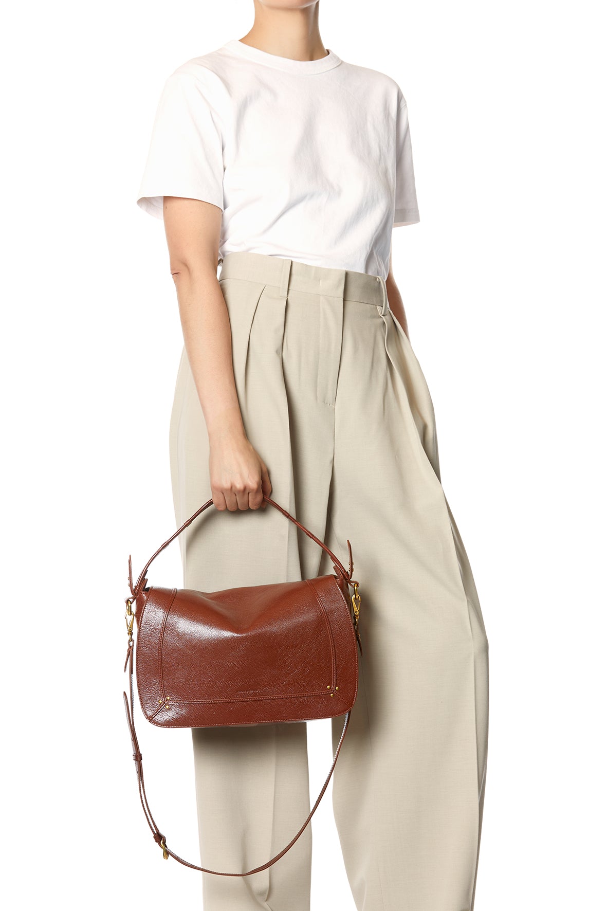 Sac Pepito L Chèvre Noisette