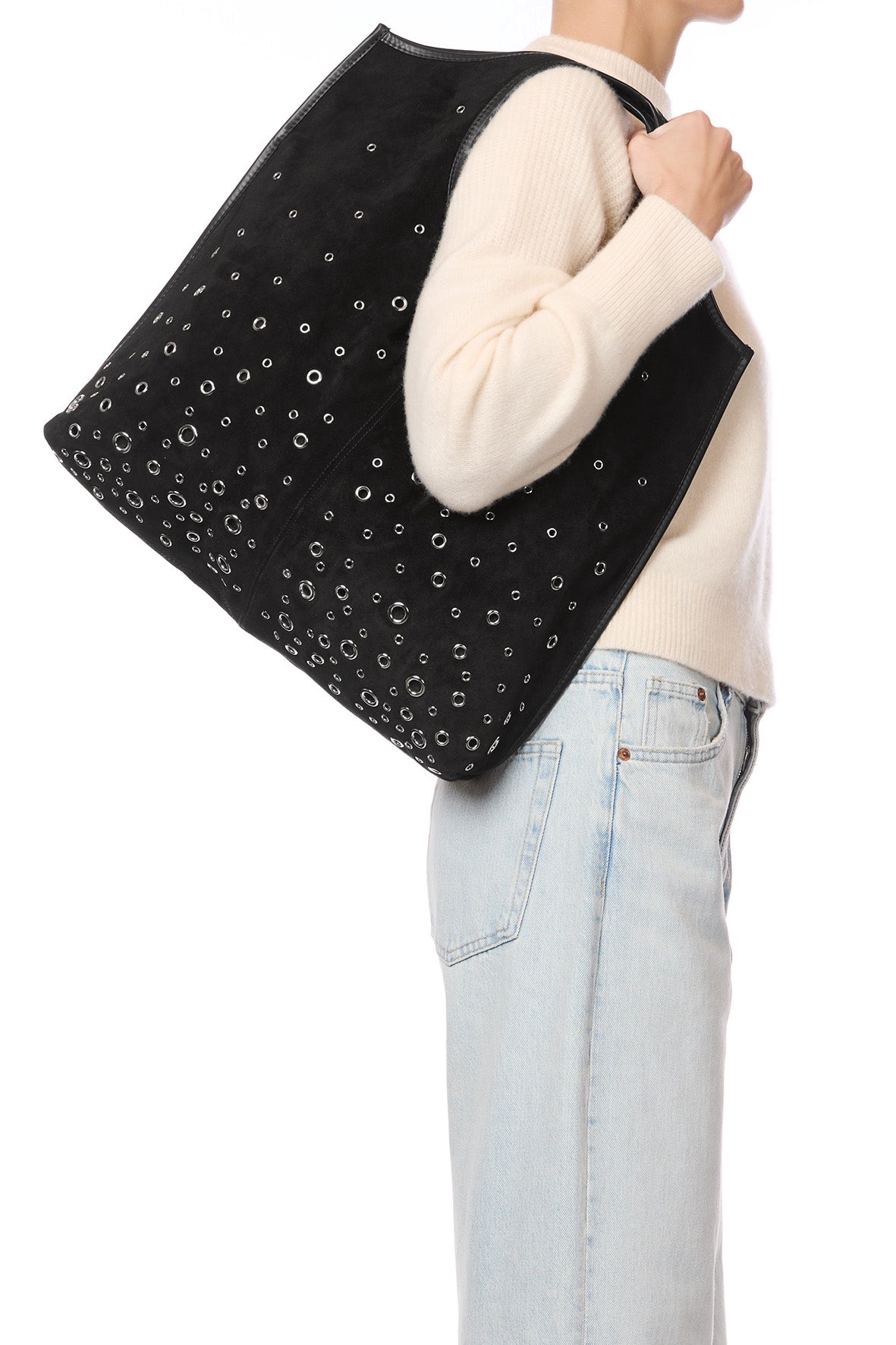 Sac Cabas Paco croute velours Tandem