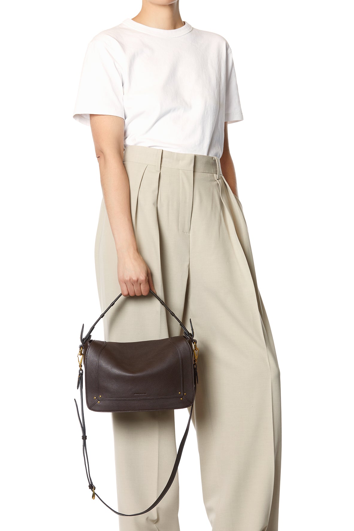 Sac Pepito M buffle Moka