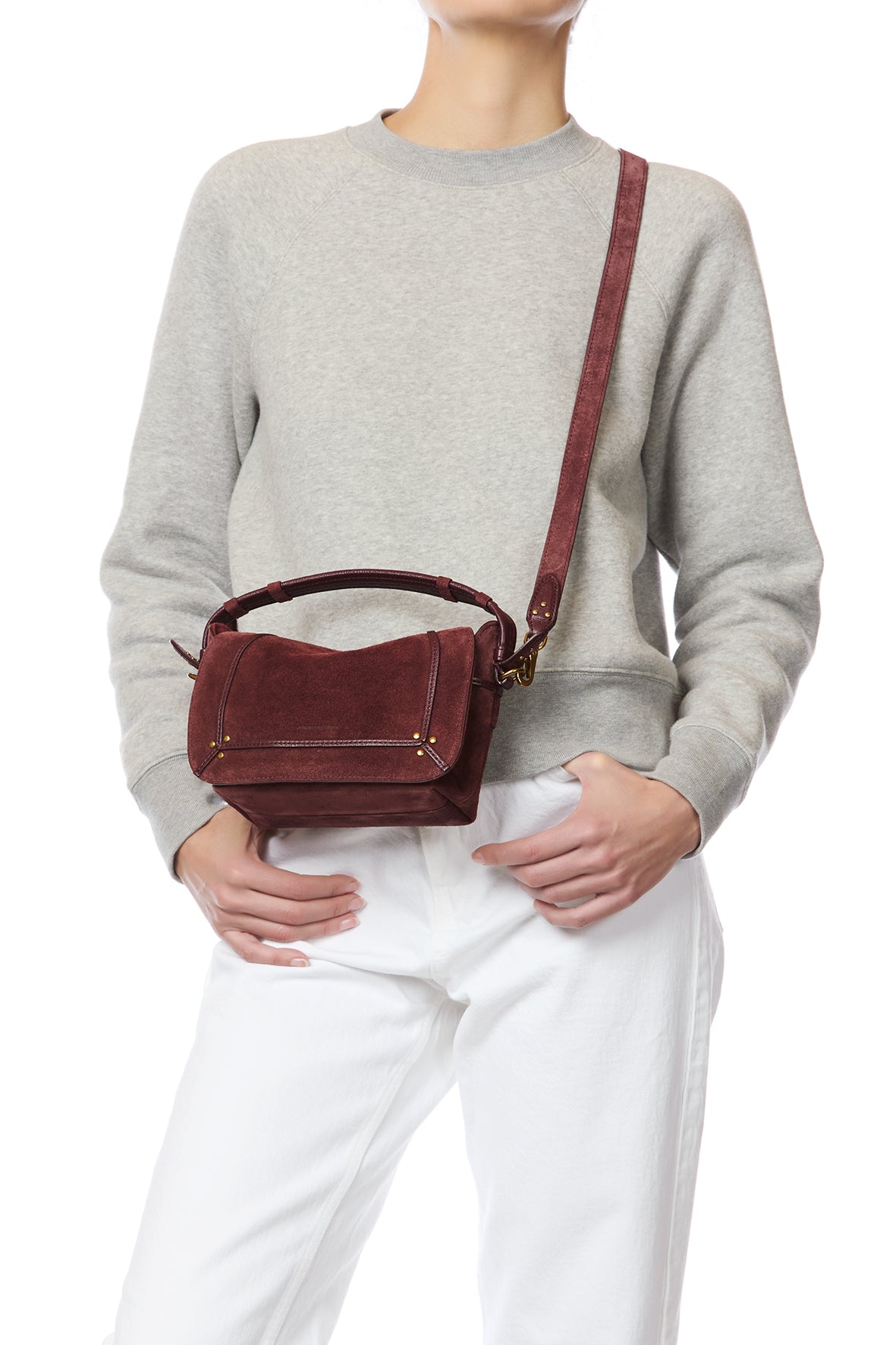 Sac Pepito S croute velours Brulé