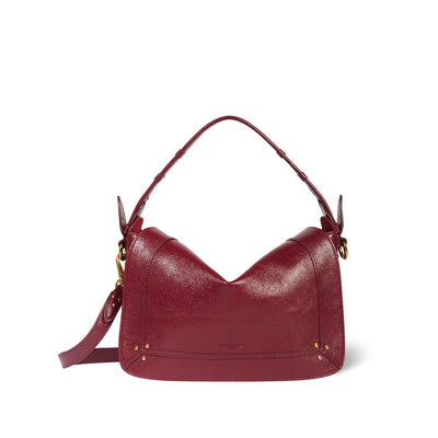 Tasche Pepito M Goatskin Bordeaux