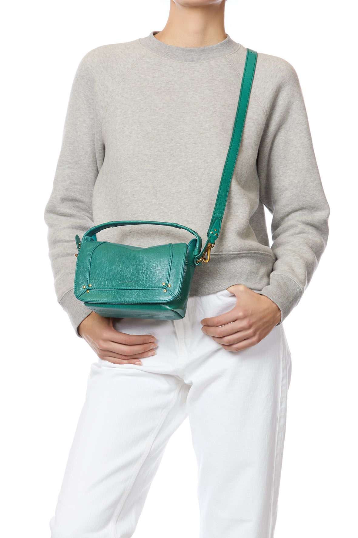 Sac Pepito S Chèvre Turquoise