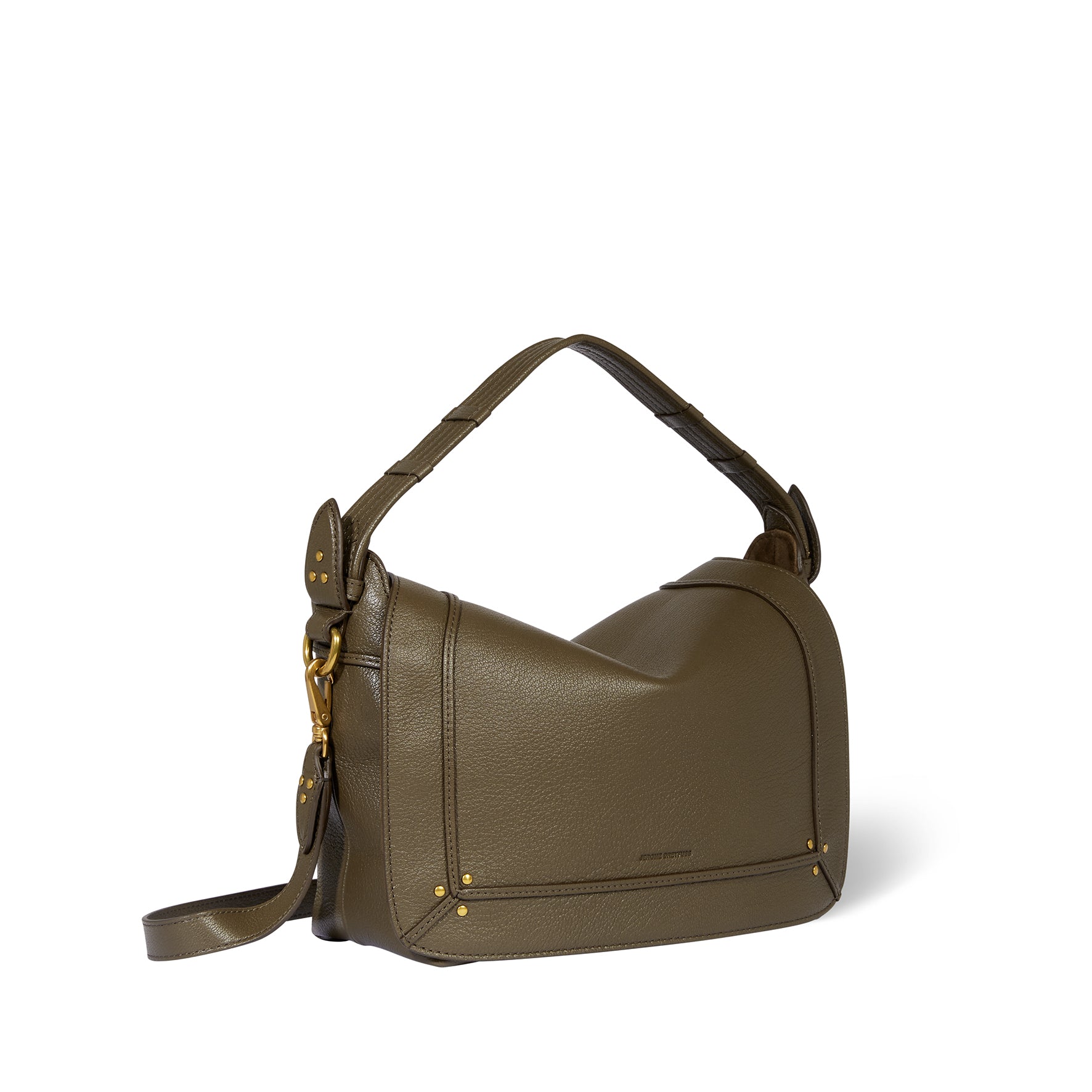 Pepito M Bag Kaki Goatskin – Jérôme Dreyfuss