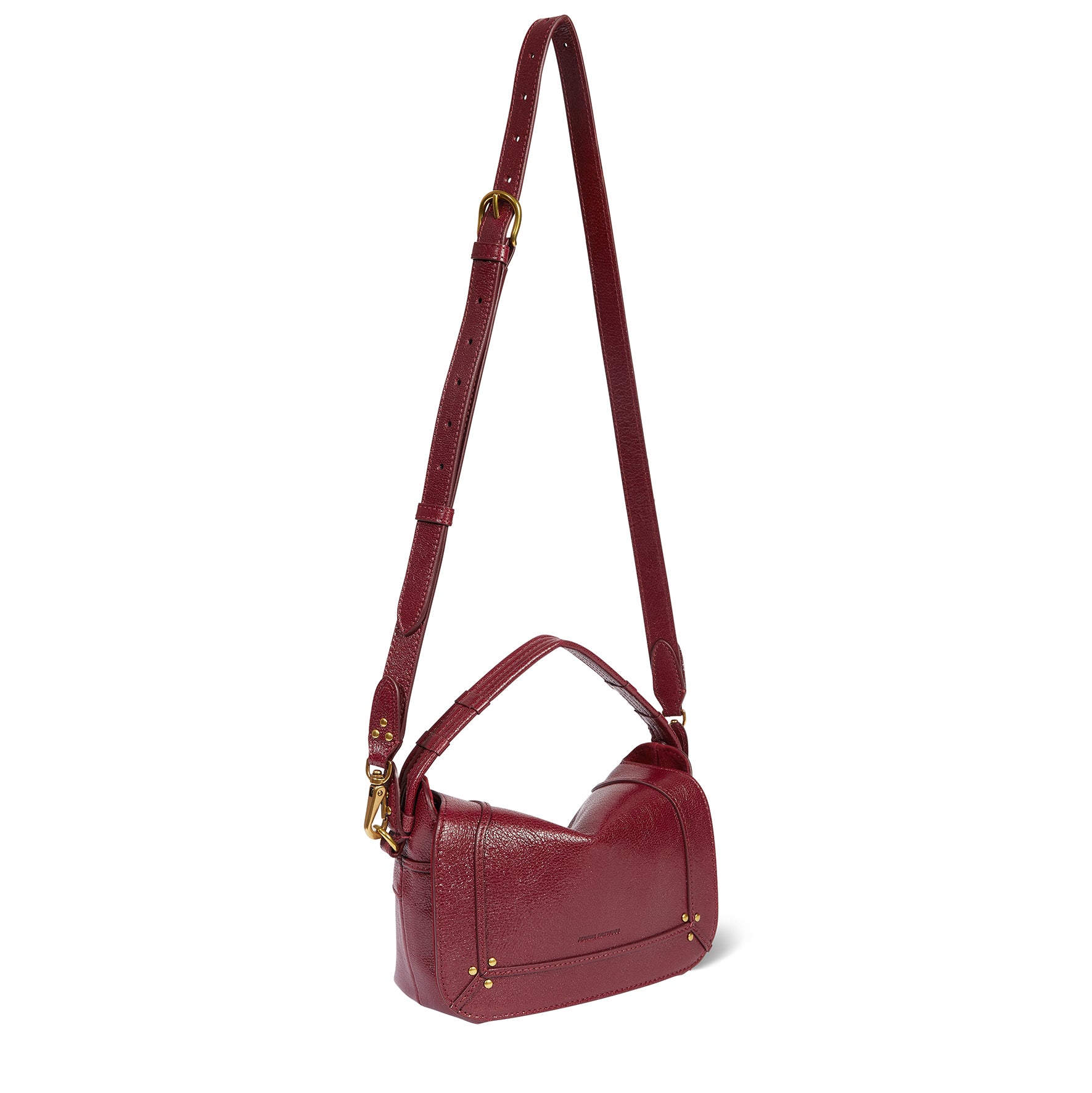 Sac Pepito S Chèvre Bordeaux