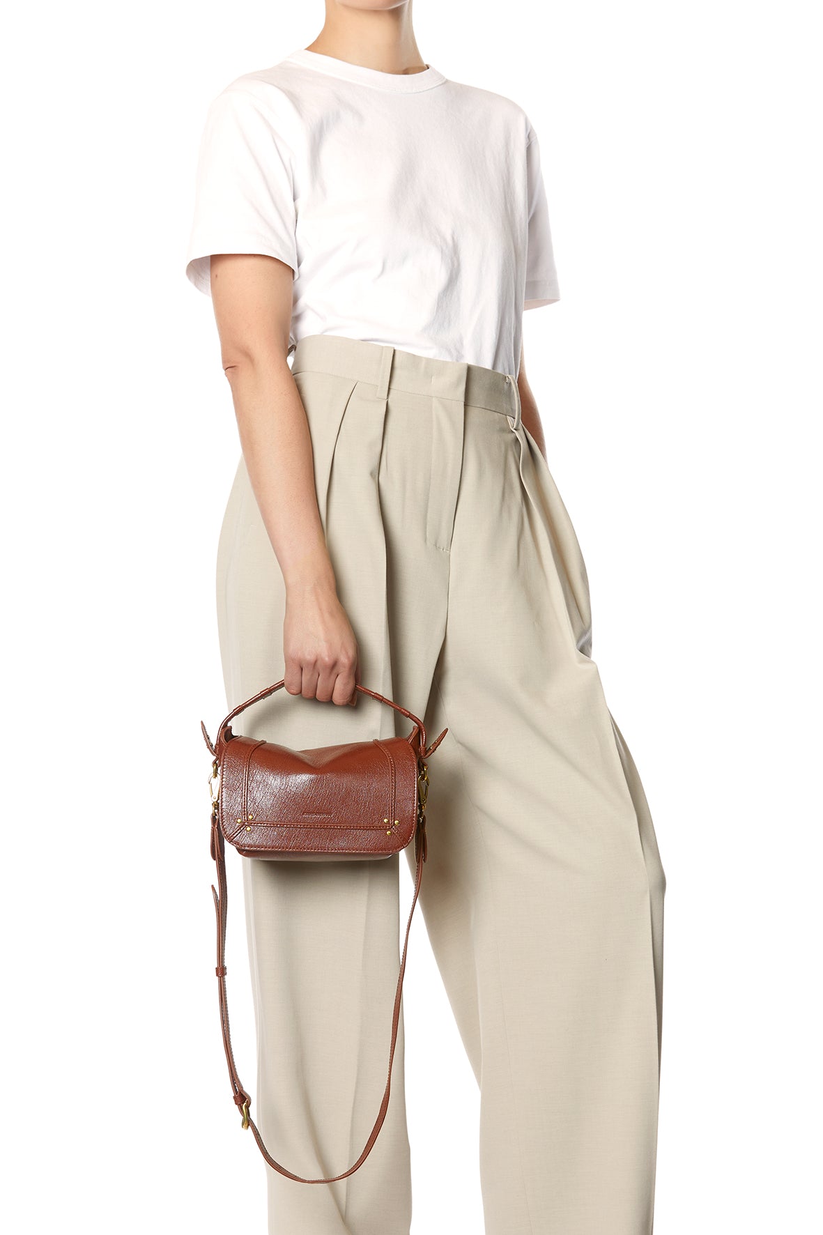 Sac Pepito S Chèvre Noisette