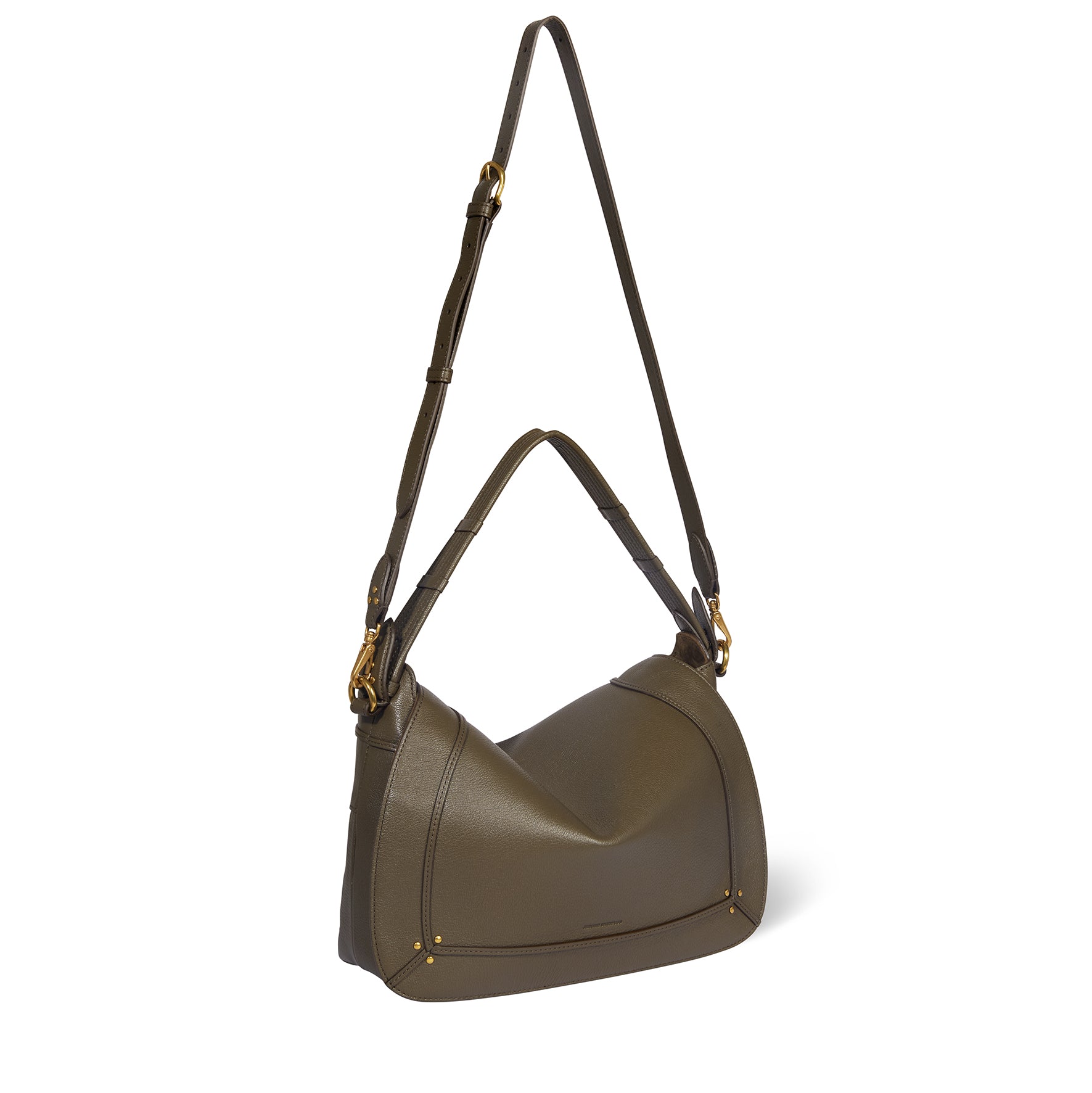 Sac Pepito L Chèvre Kaki