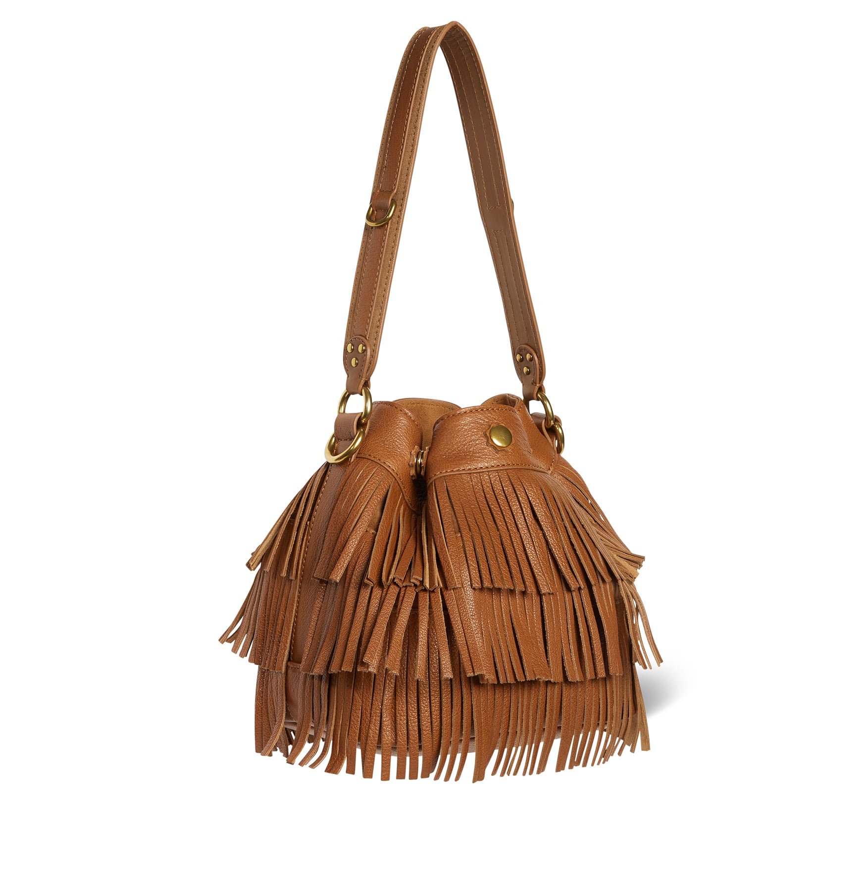 Sac Ben S Croûte Velours Haenyeo Caramel