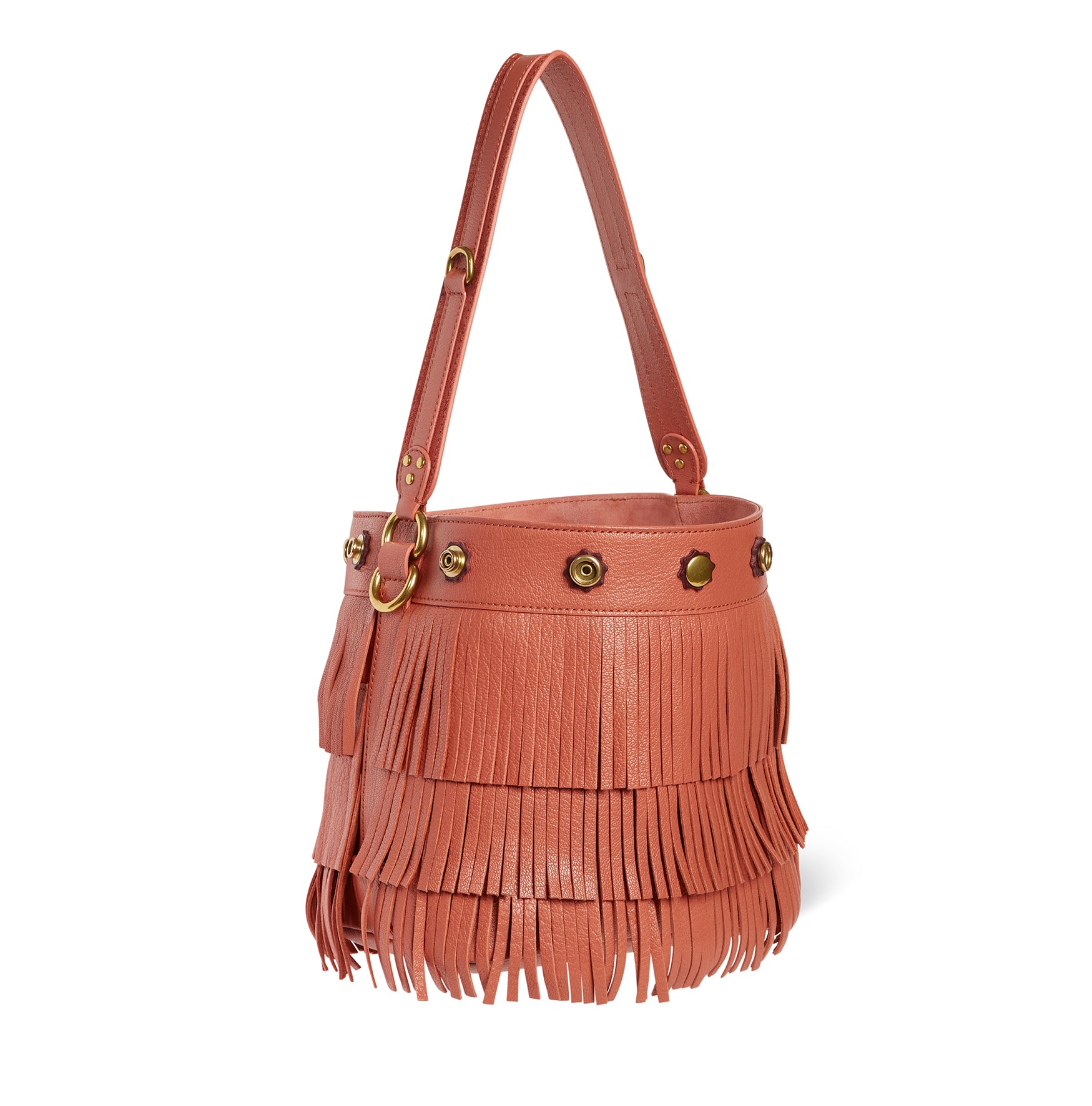 Sac Ben S Croûte Velours Haenyeo Terracotta