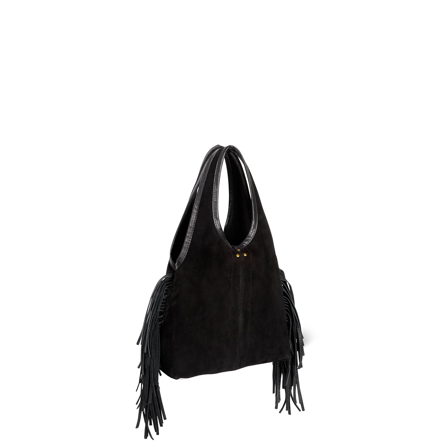 Sac Paco S Croûte Velours Haenyeo Noir