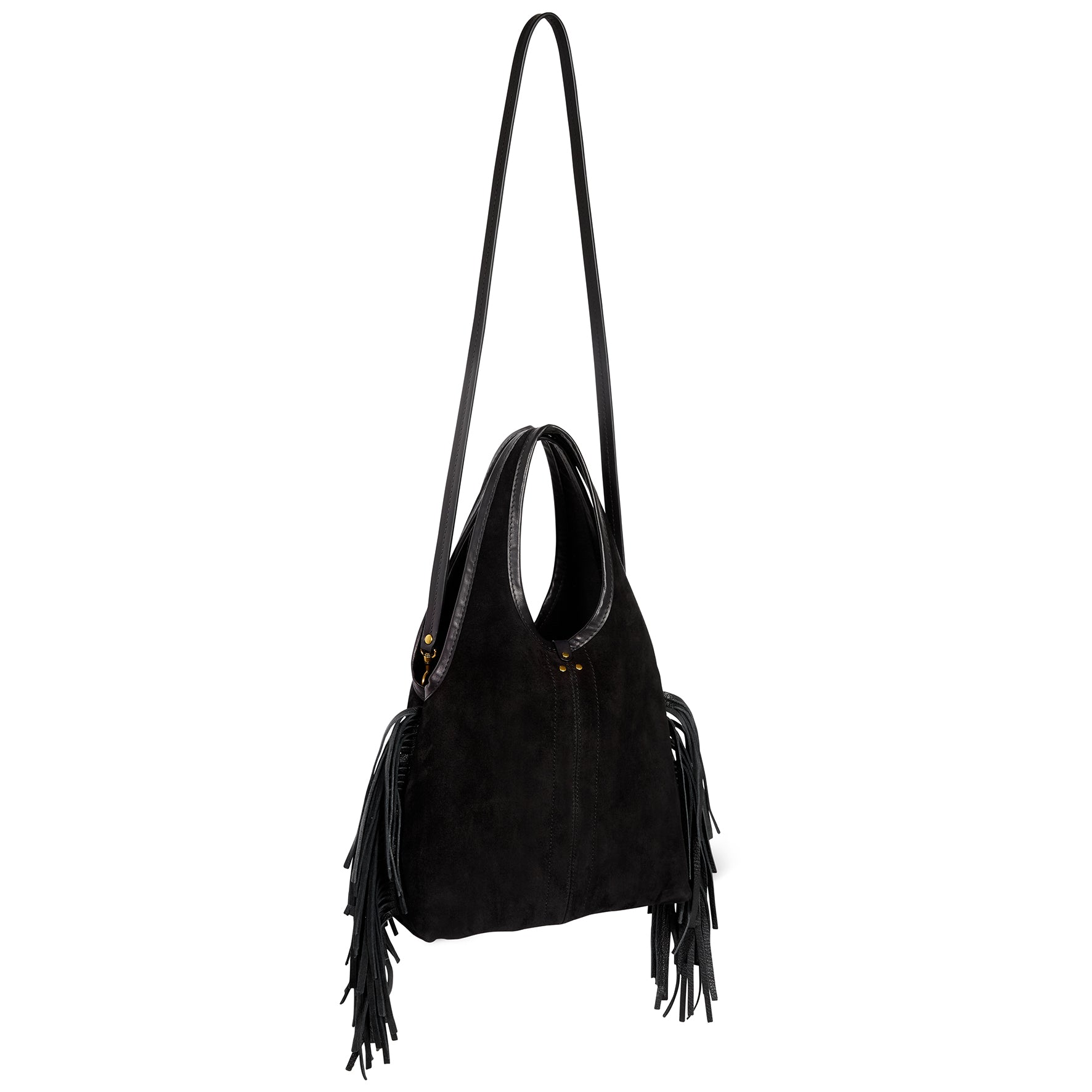 Sac Paco S Croûte Velours Haenyeo Noir