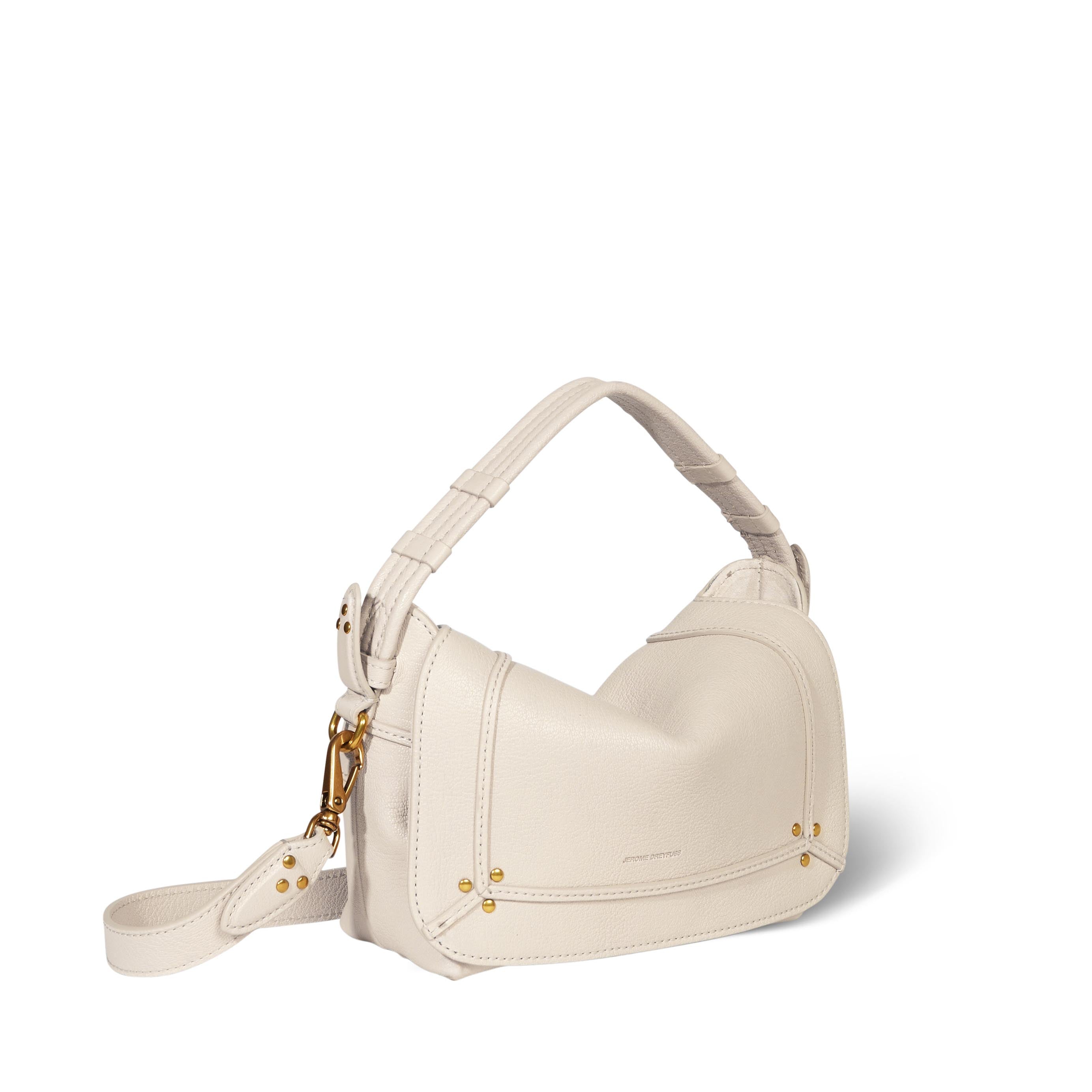 Sac Pepito S Chèvre Ecru grainé