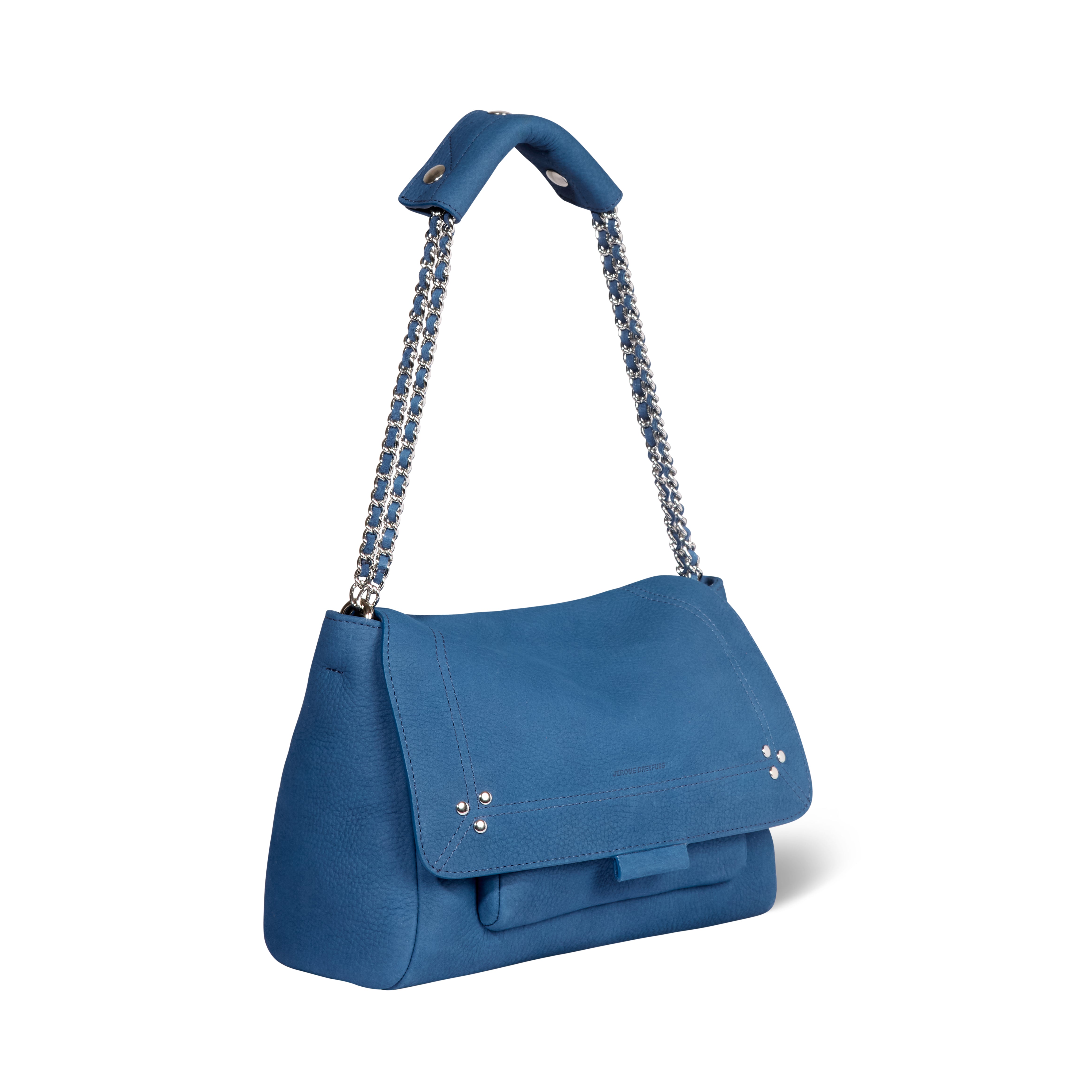 Sac Lulu M Vachette Nubuck indigo