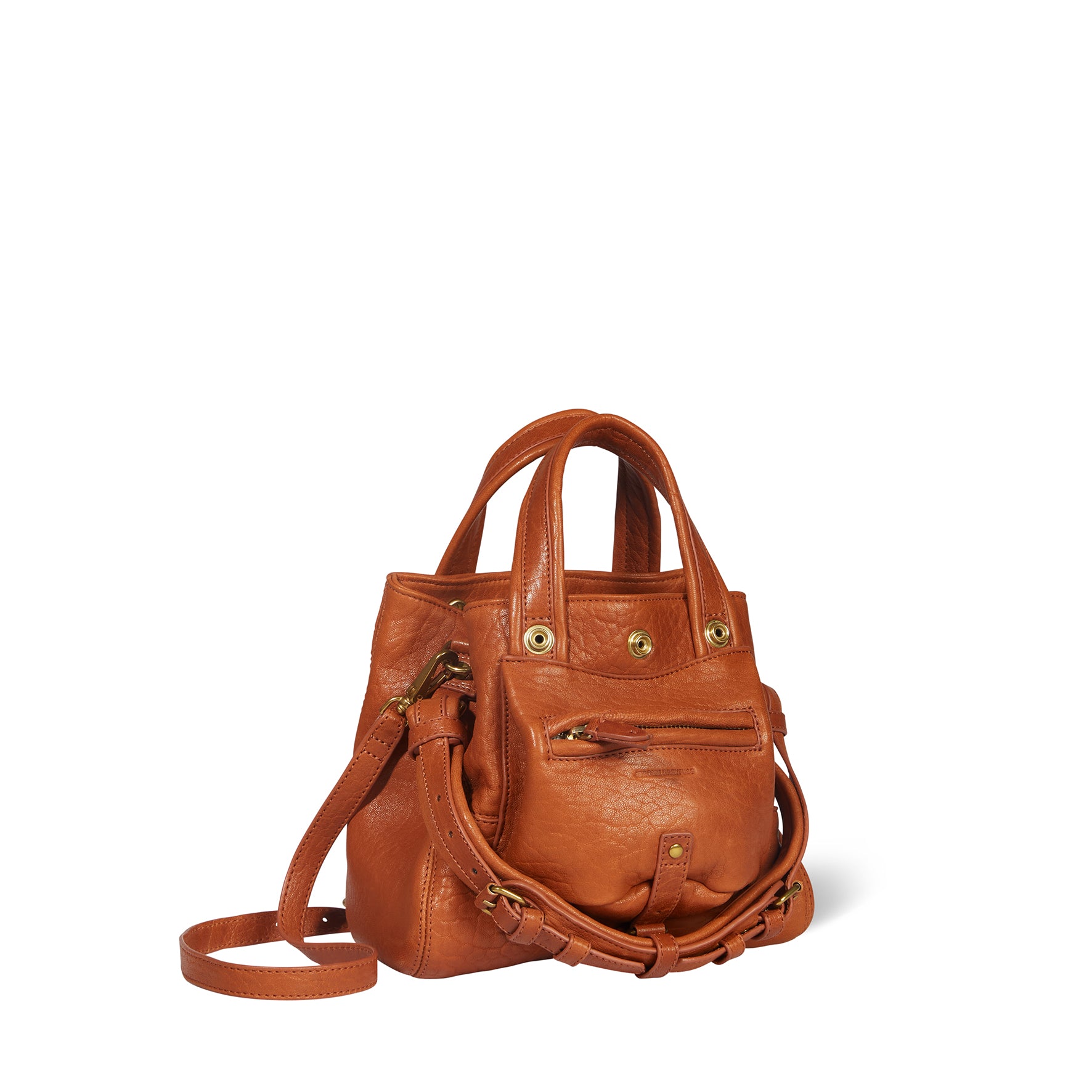 Sac Billy Nano Agneau Cognac