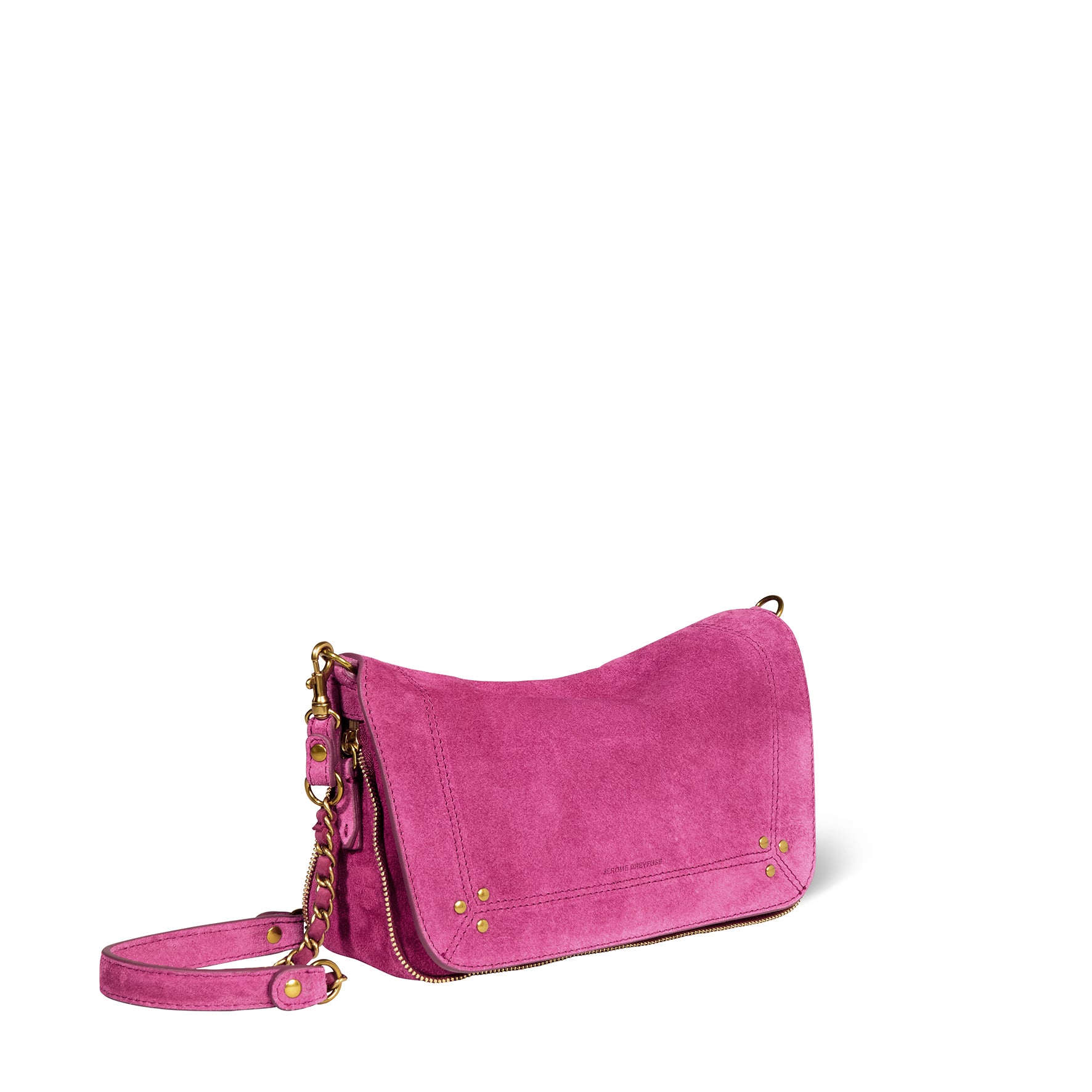 Sac Bobi S croute velours Orchidée