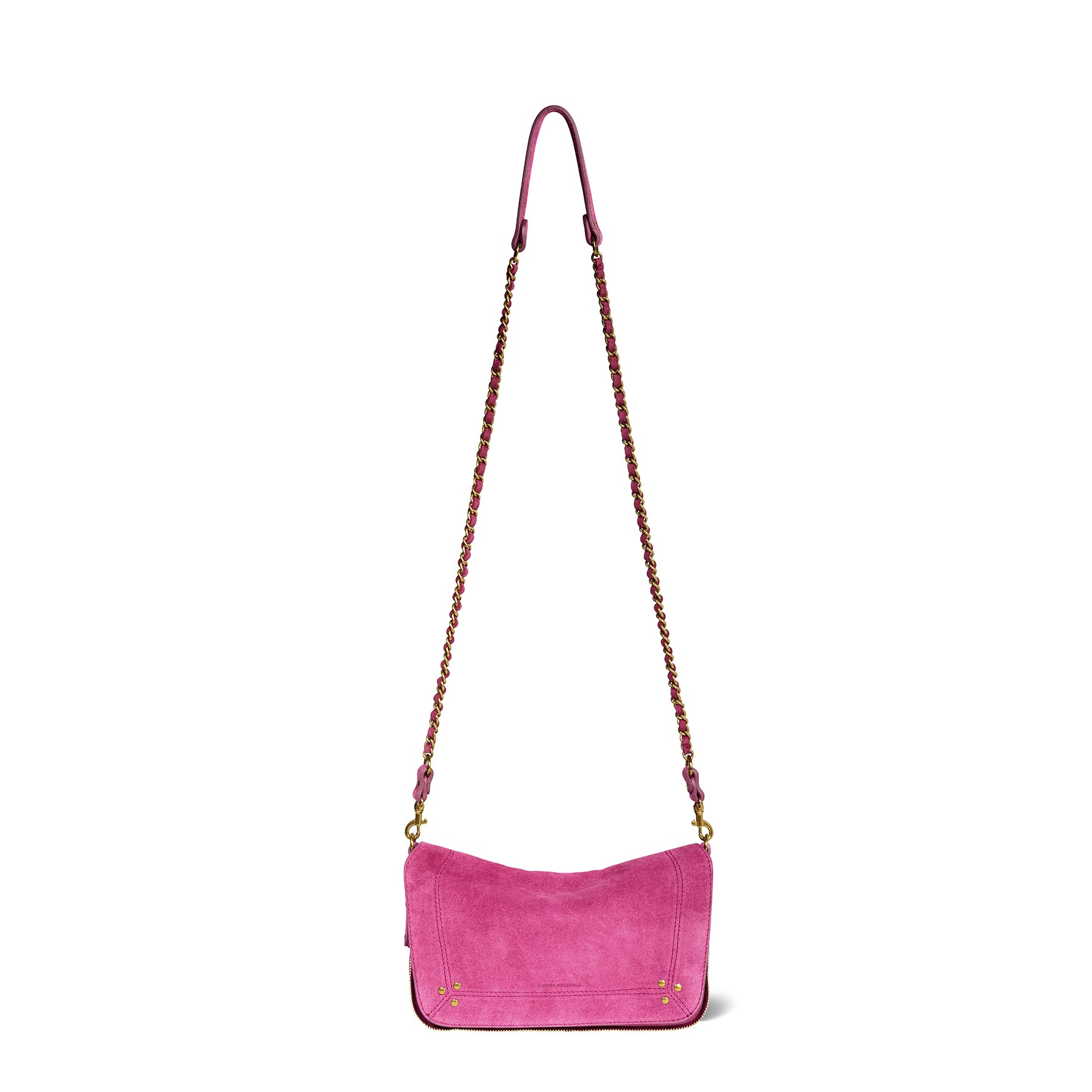 Sac Bobi S croute velours Orchidée