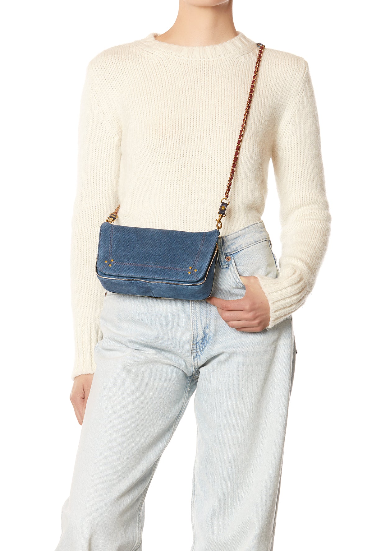 Sac Bobi S croute velours Jean's