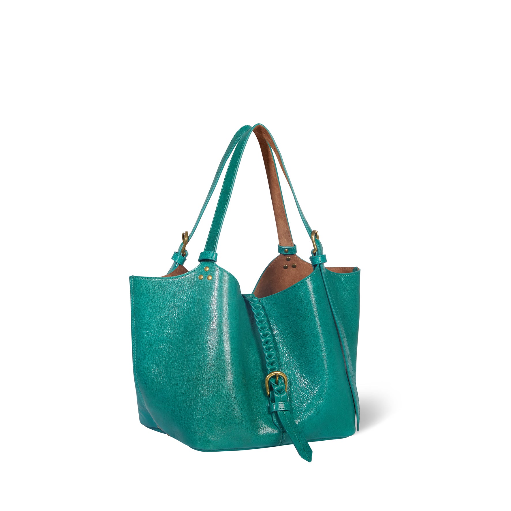 Joseph S Tote bag Turquoise Goatskin – Jérôme Dreyfuss