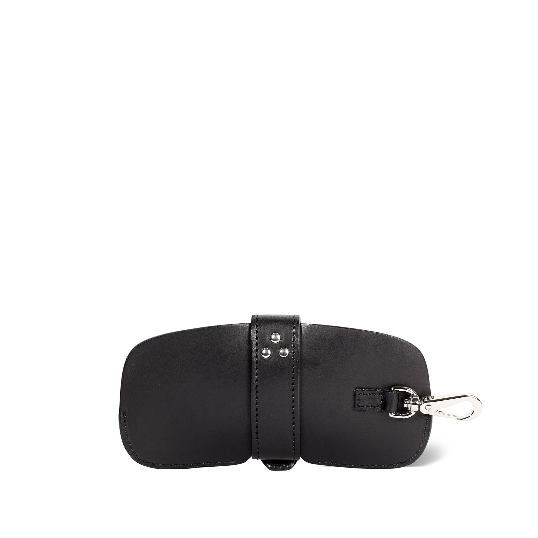 Etui Lunettes Vachette Noir Silver