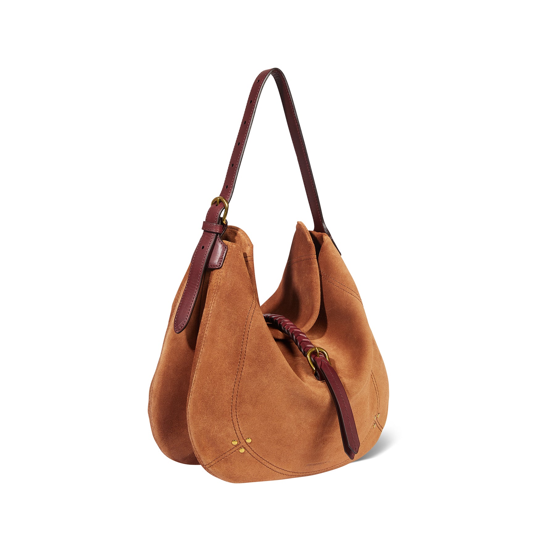 Sac Luis croute velours Caramel
