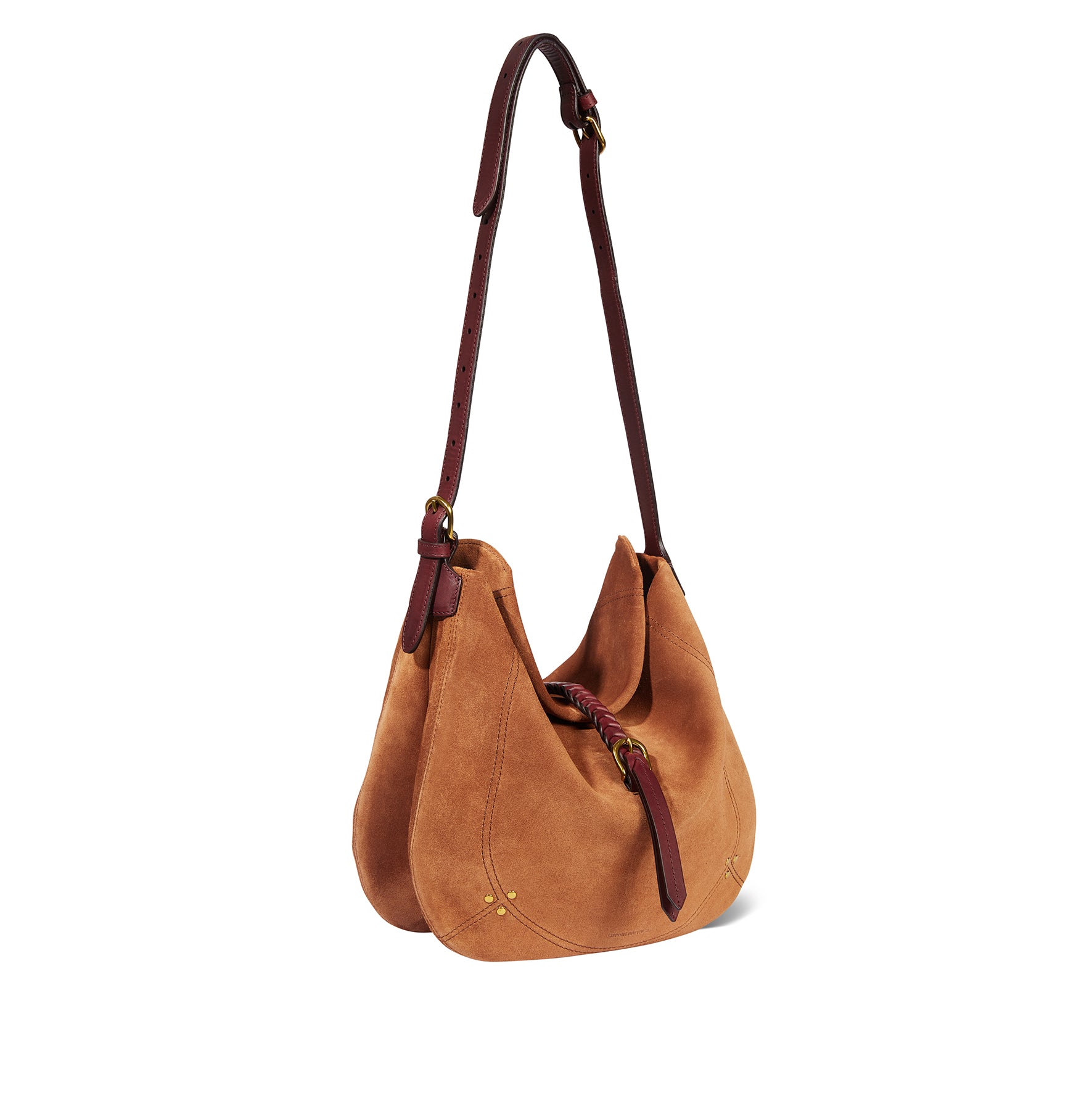 Sac Luis croute velours Caramel