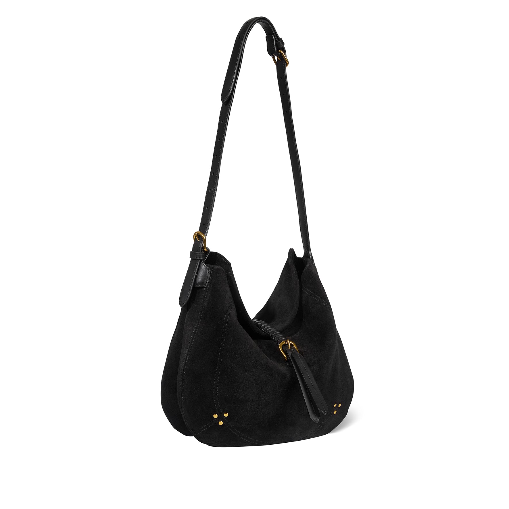 Sac Luis croute velours Noir