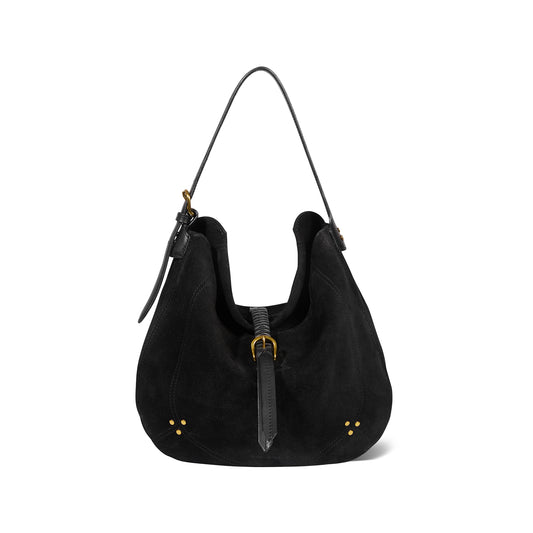 Sac Luis croute velours Noir