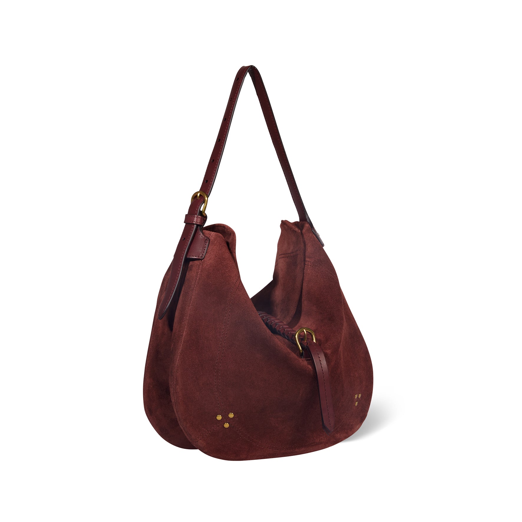 Sac Luis croute velours Brulé