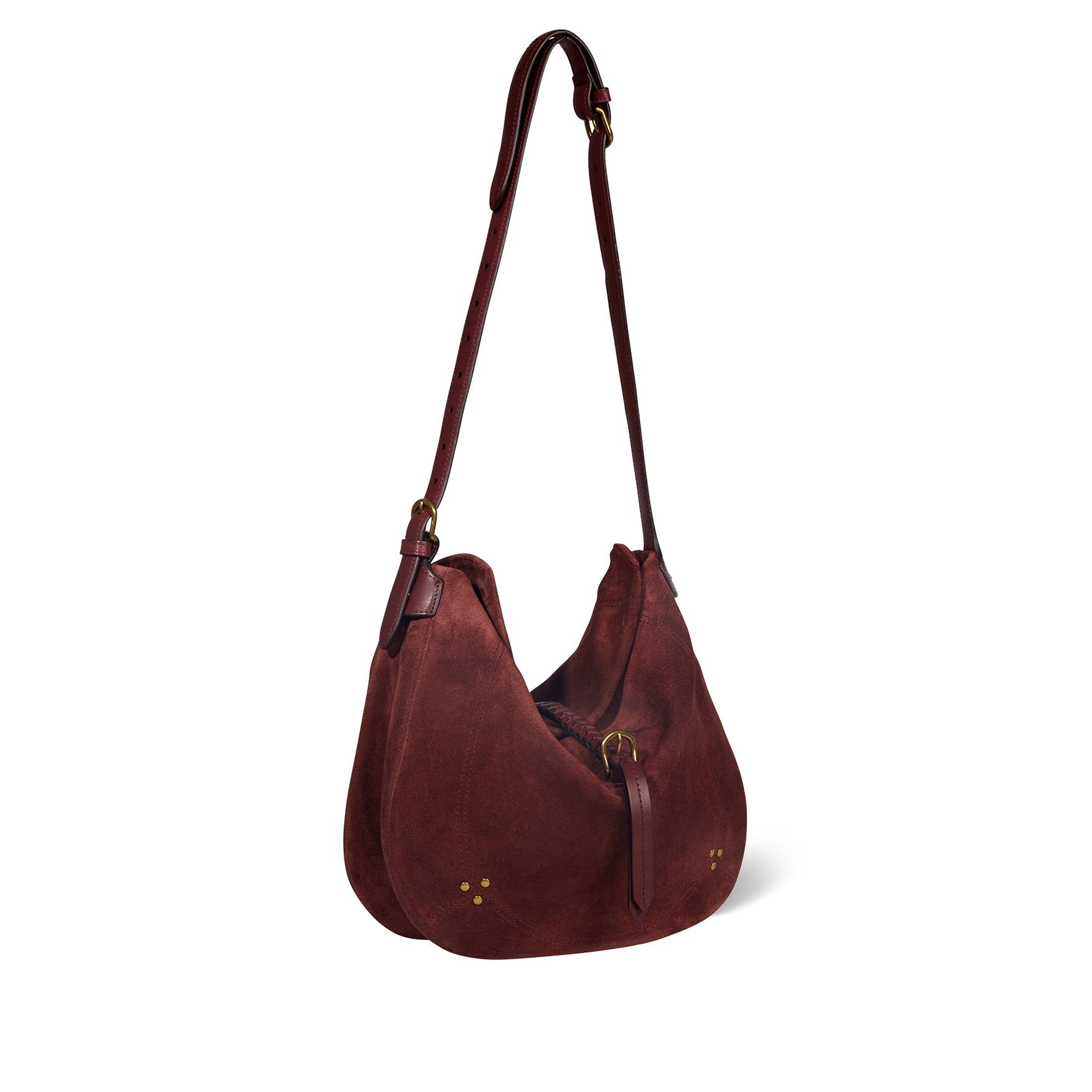 Sac Luis croute velours Brulé