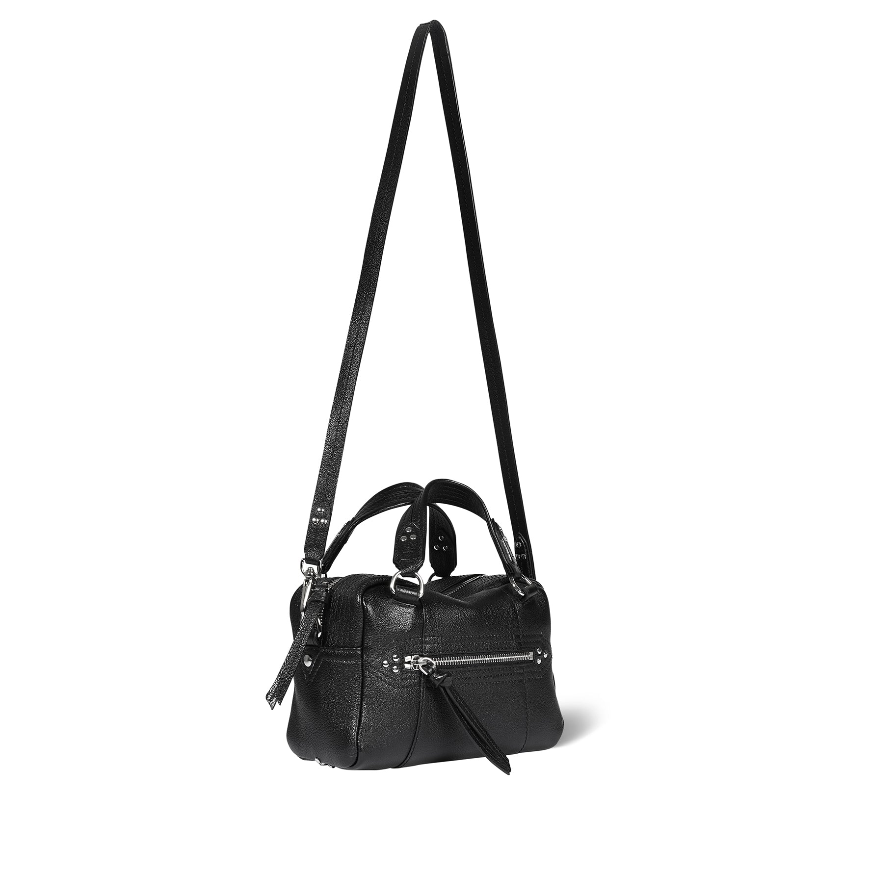 Sac Lucky Bowling Mini buffle Noir Silver