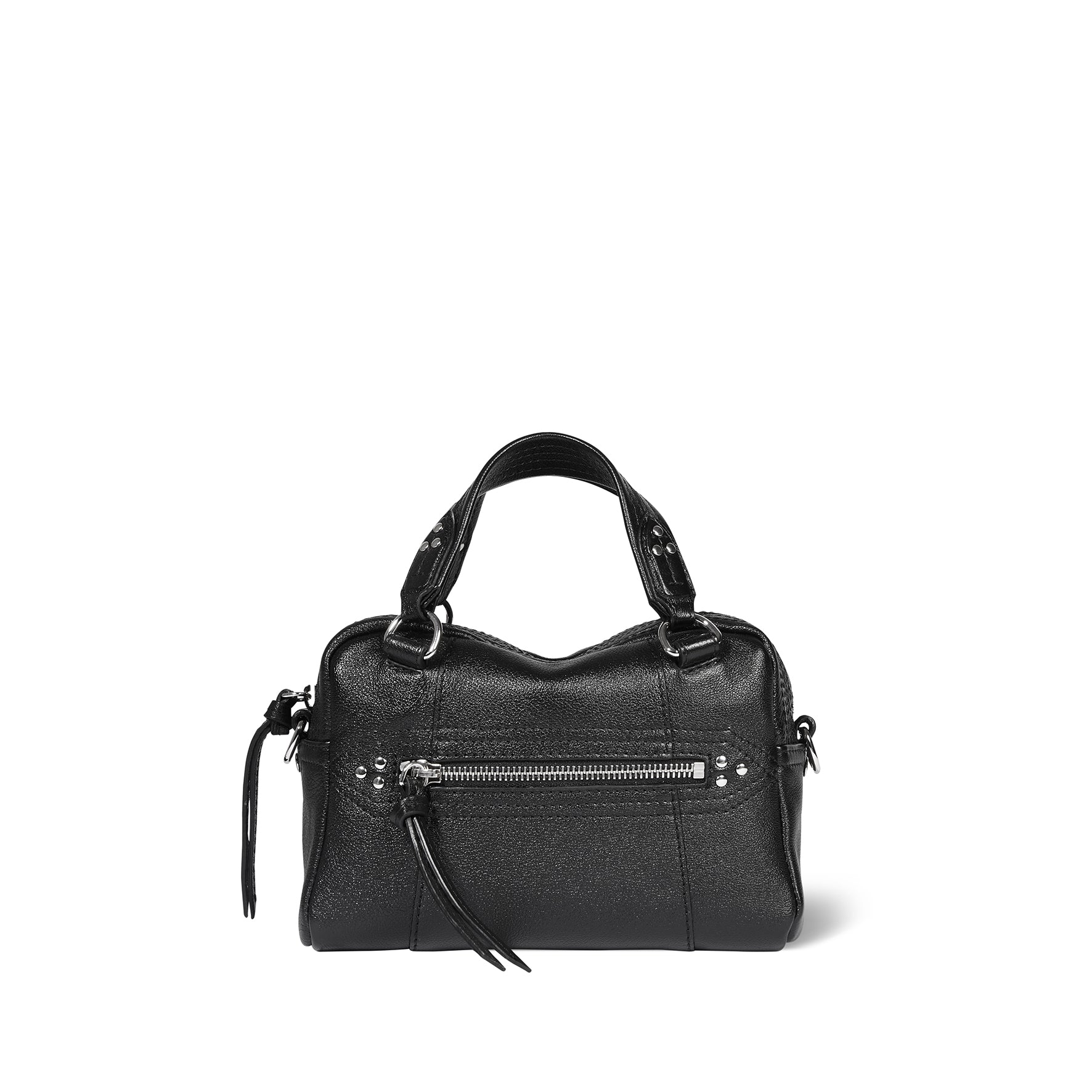 Sac Lucky Bowling Mini buffle Noir Silver