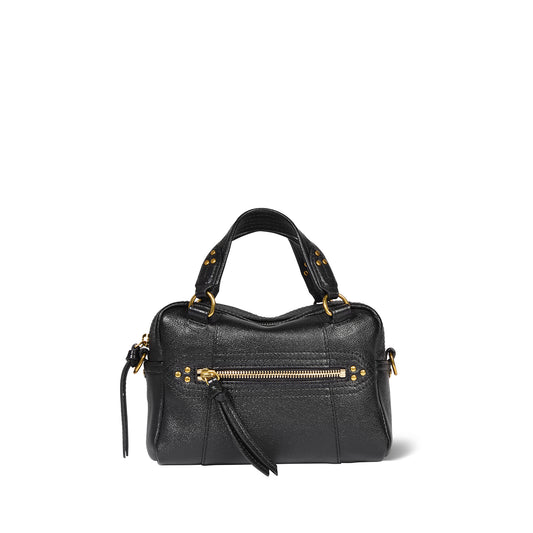 Sac Lucky Bowling Mini buffle Noir Brass