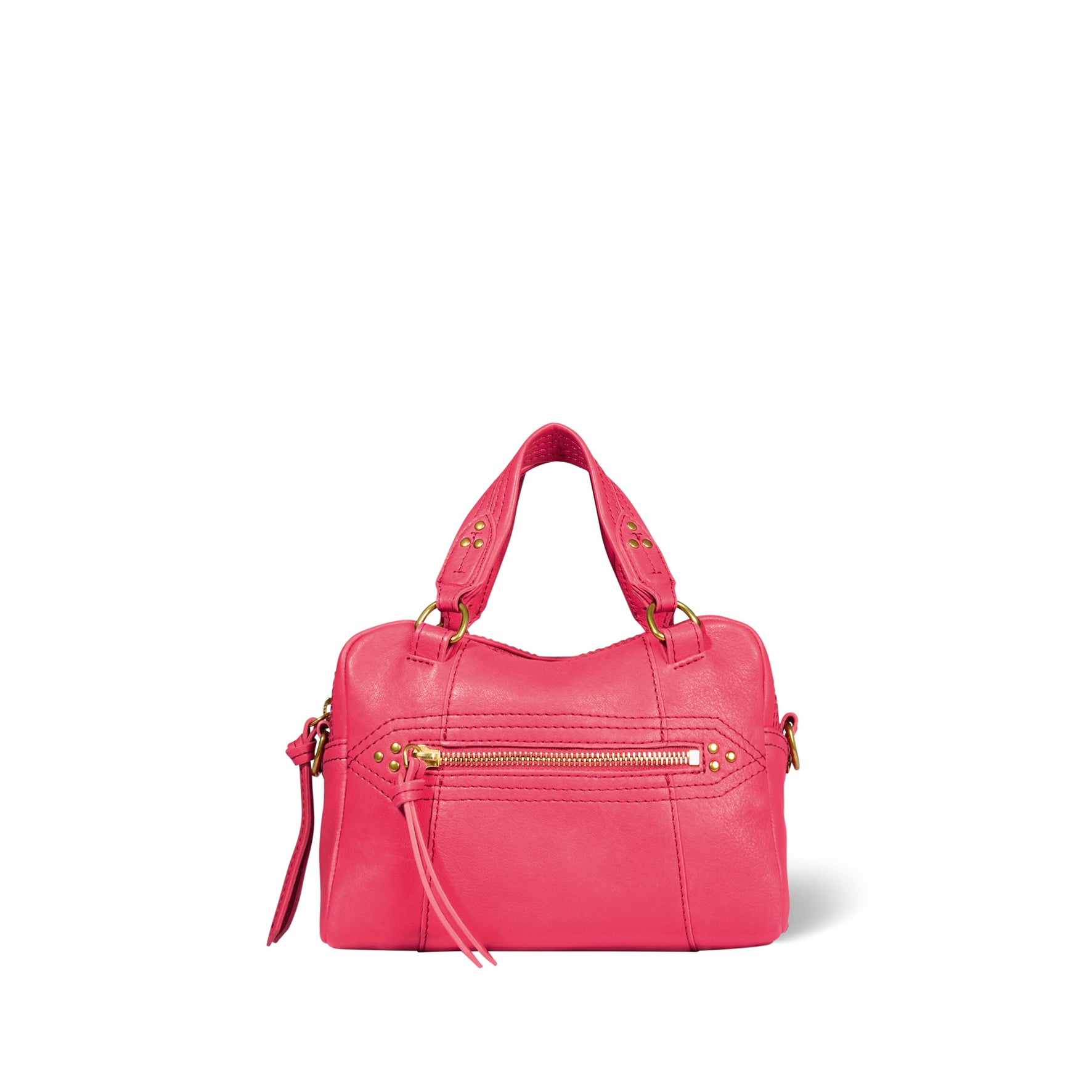 Sac Lucky Bowling Mini Agneau Jacinthe