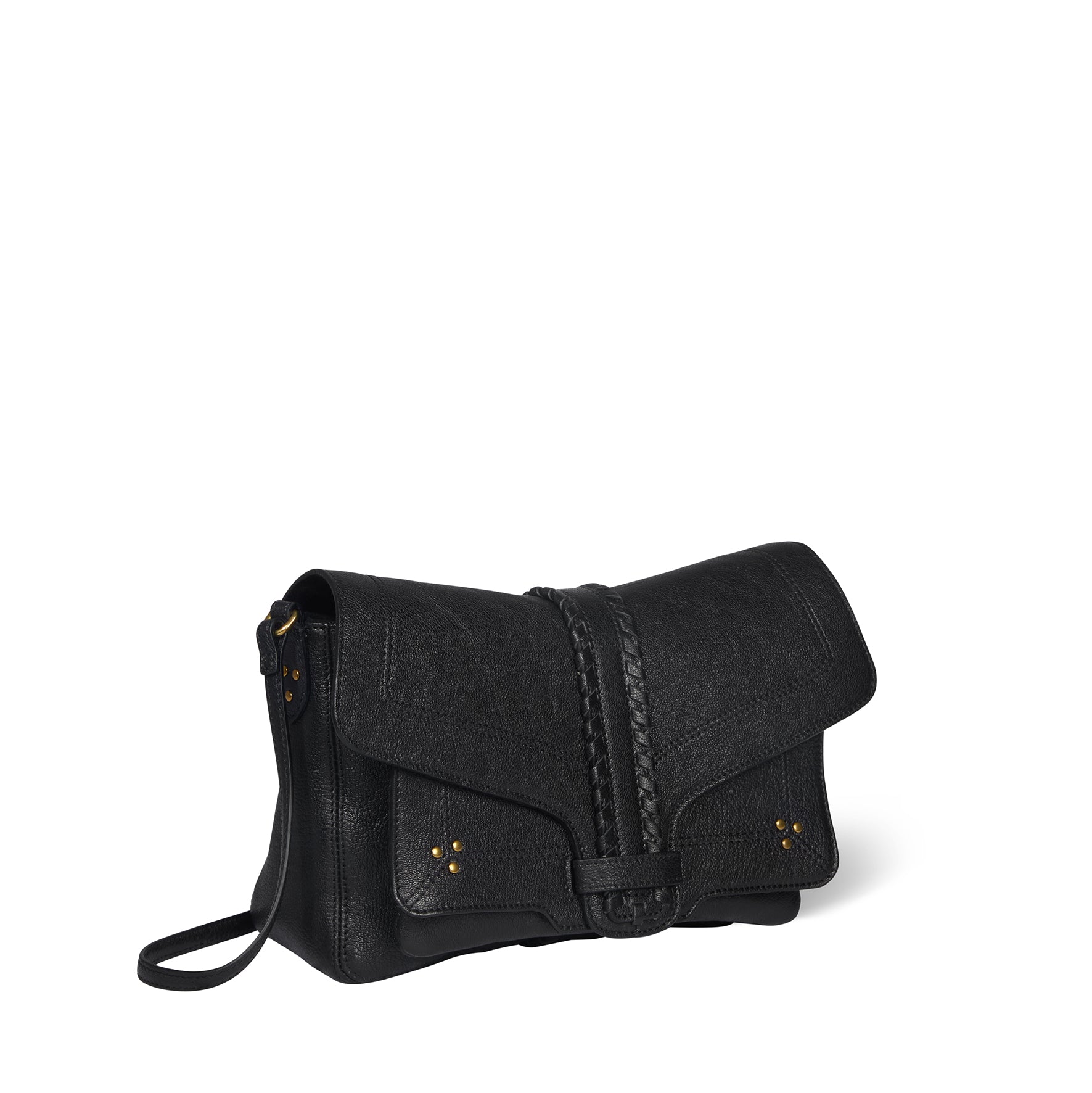 Sac Harry M Chèvre Noir Grainé