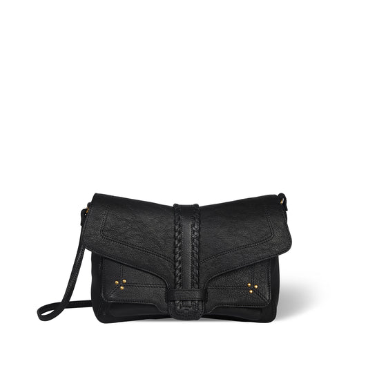 Sac Harry M Chèvre Noir Grainé